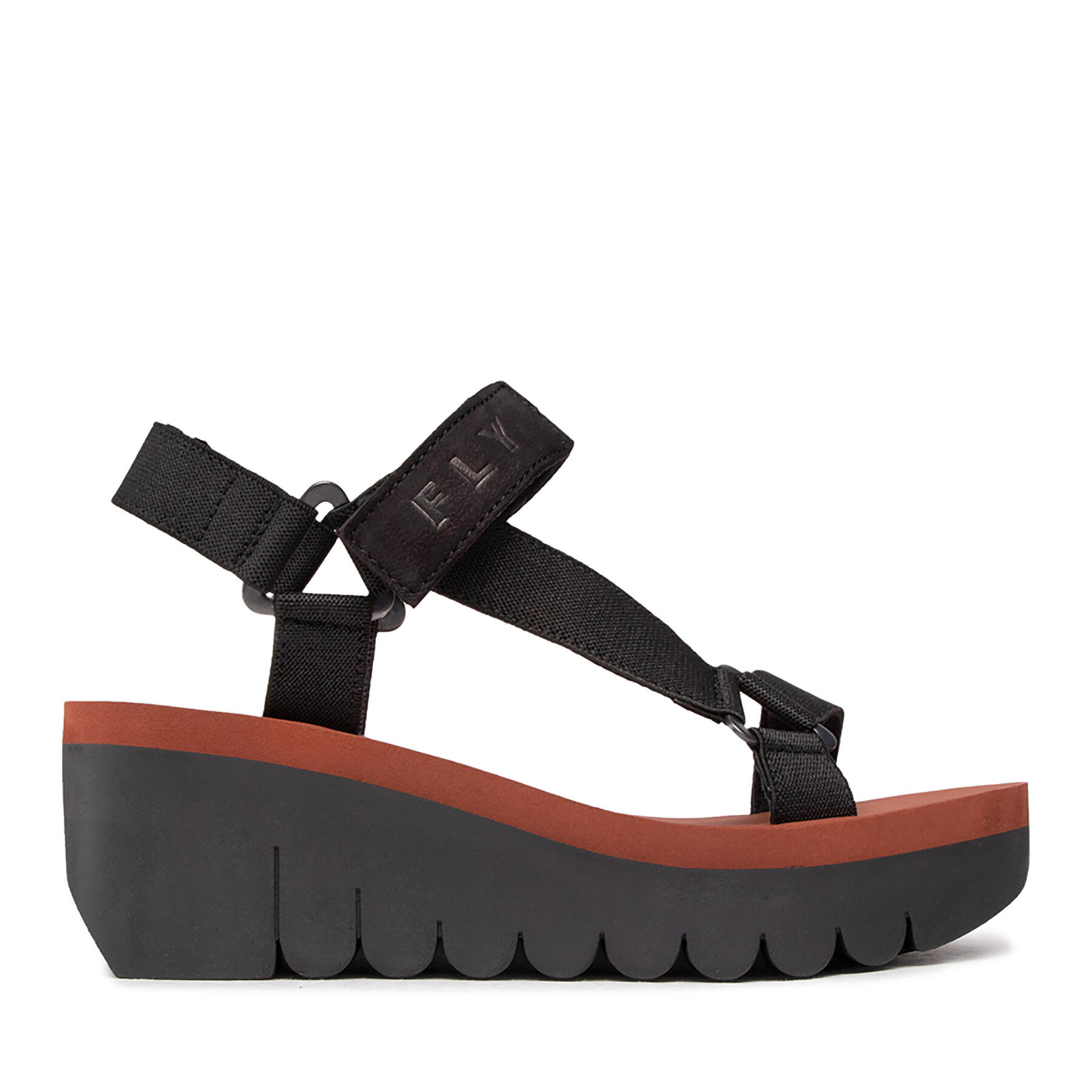 Sandalias Fly London Yefafly P144726000 Negro