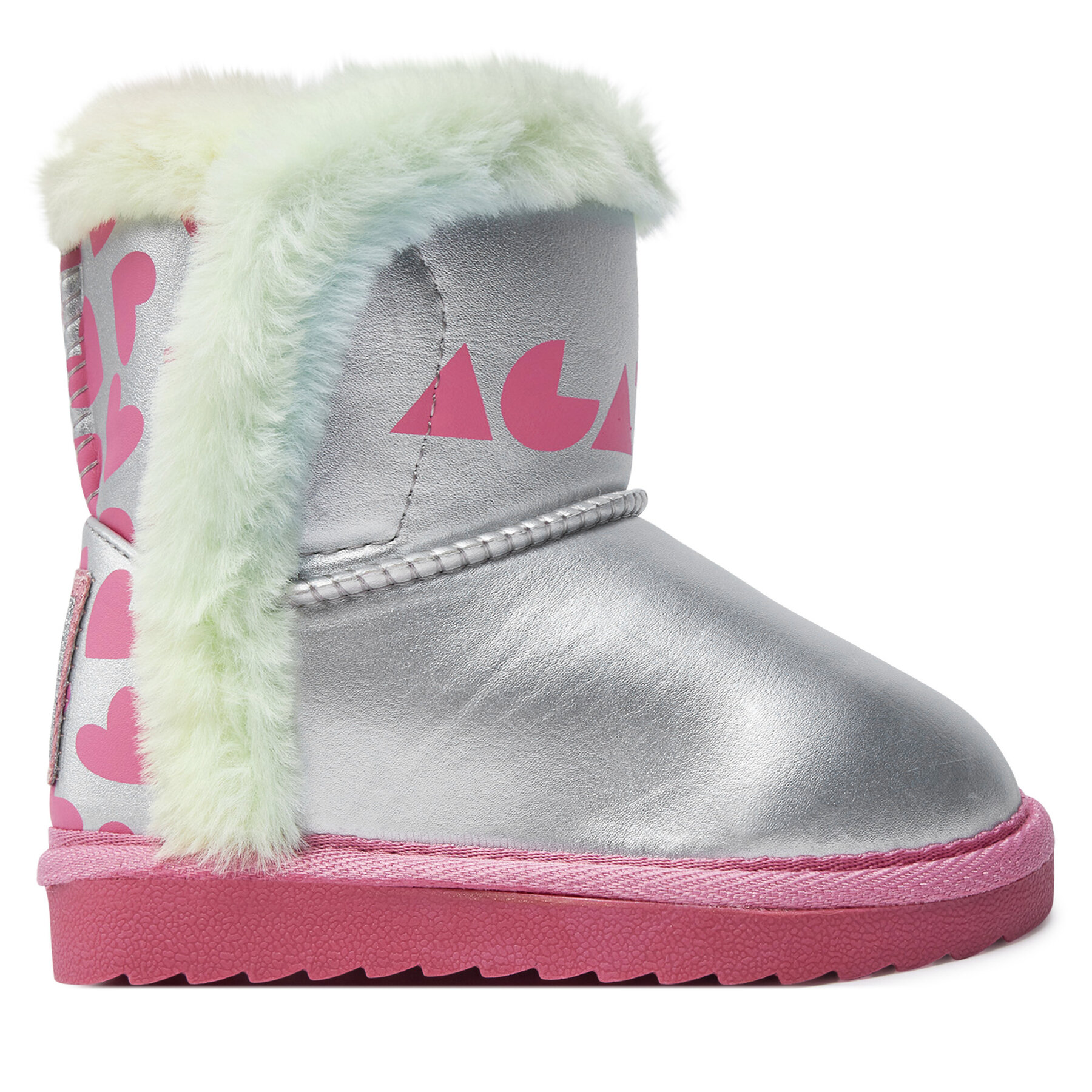 Agatha Ruiz de la Prada Μπότες Χιονιού Agatha Ruiz de la Prada 231980-B S Ασημί