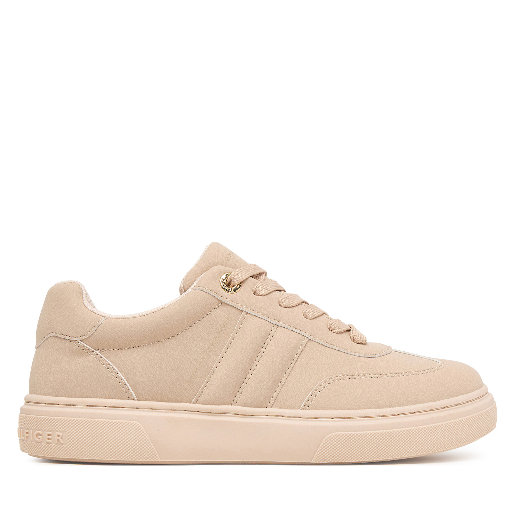 Сникърси Tommy Hilfiger Low Cut Lace-Up Sneaker T3A9-35086-0315 D Светлобежов