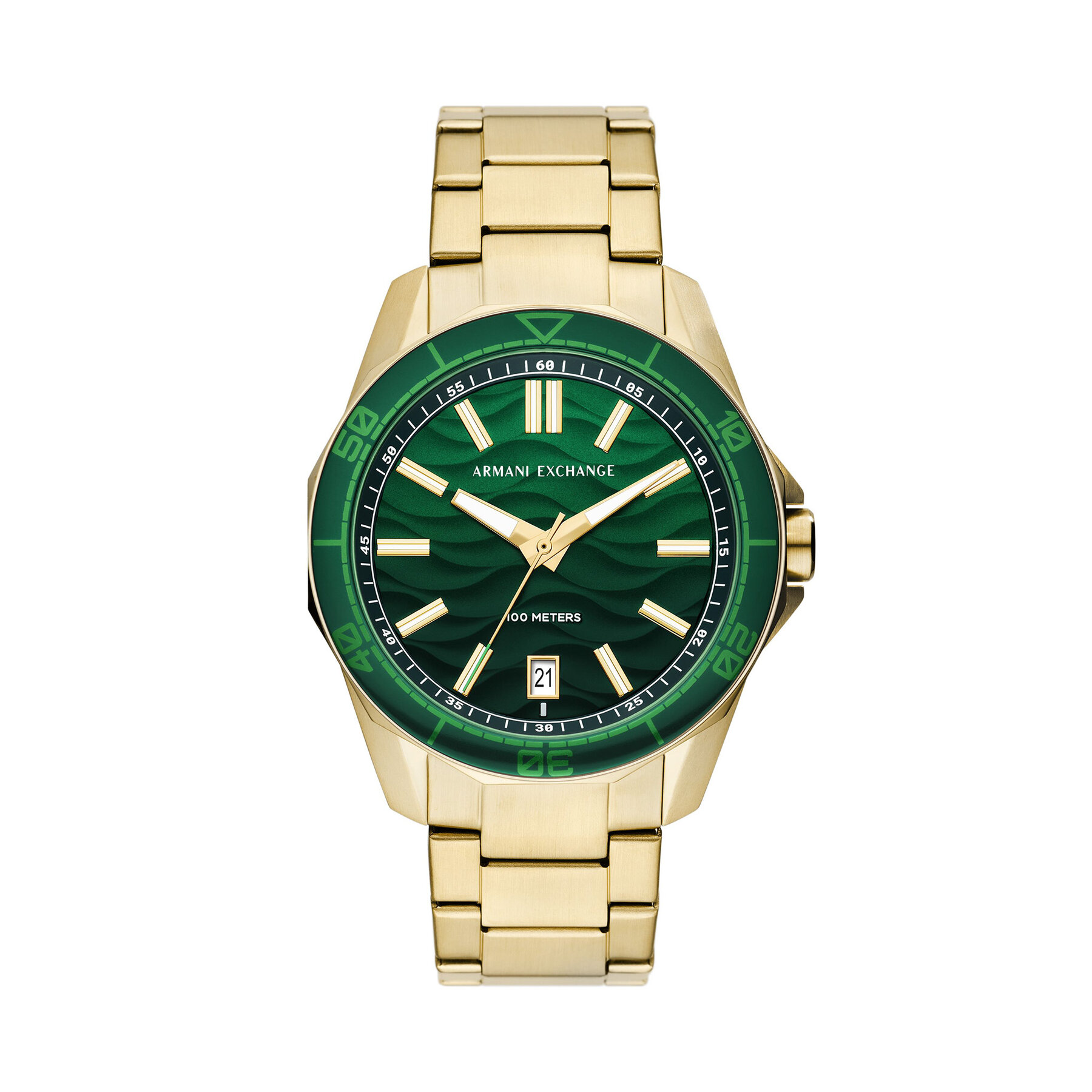 Hodinky Armani Exchange Spencer AX1951 Zlatá