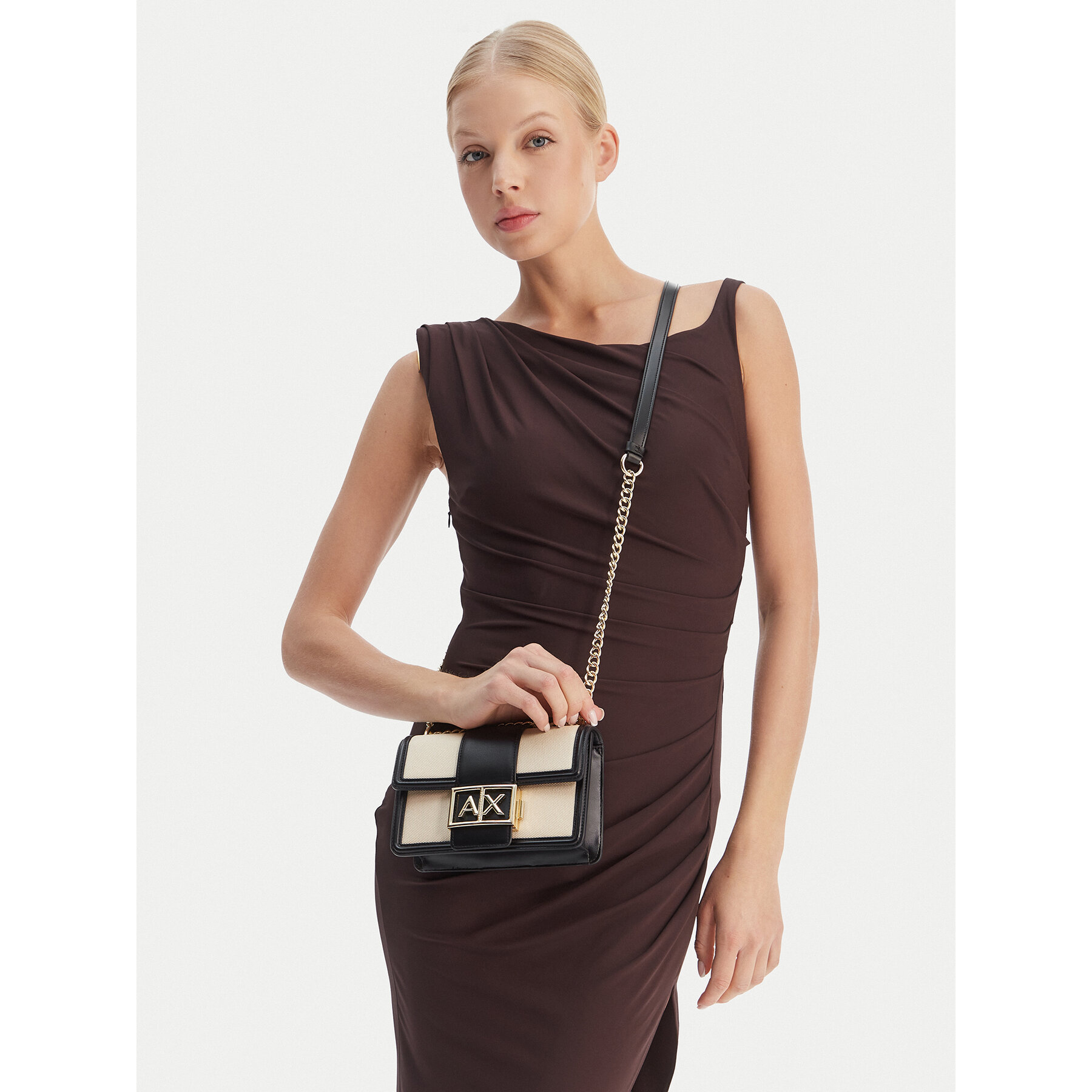 Táska Armani Exchange XW000071 AF22570 MC479 Bézs