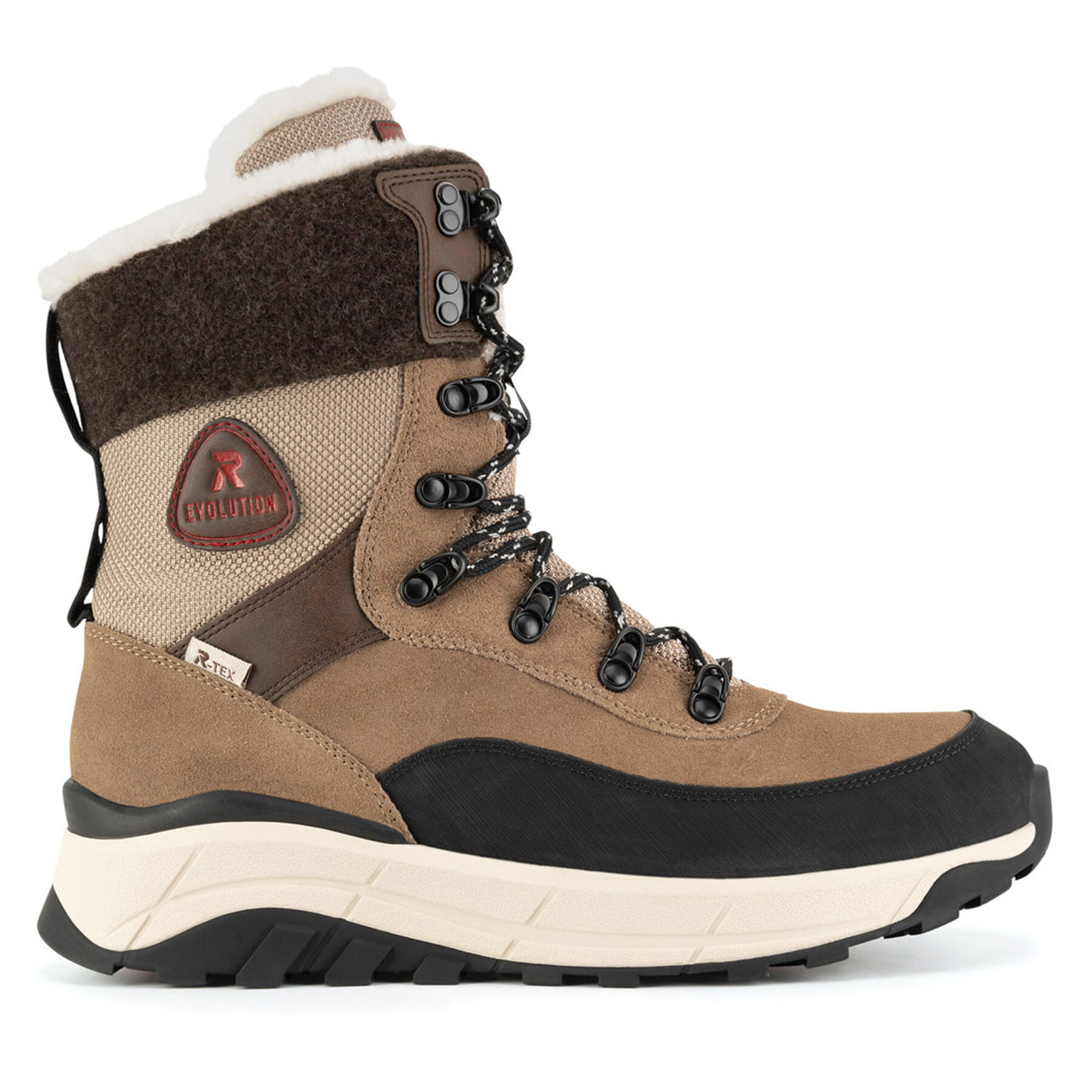 Зимни обувки Rieker Revolution Lifestyle W0066-64 Бежов