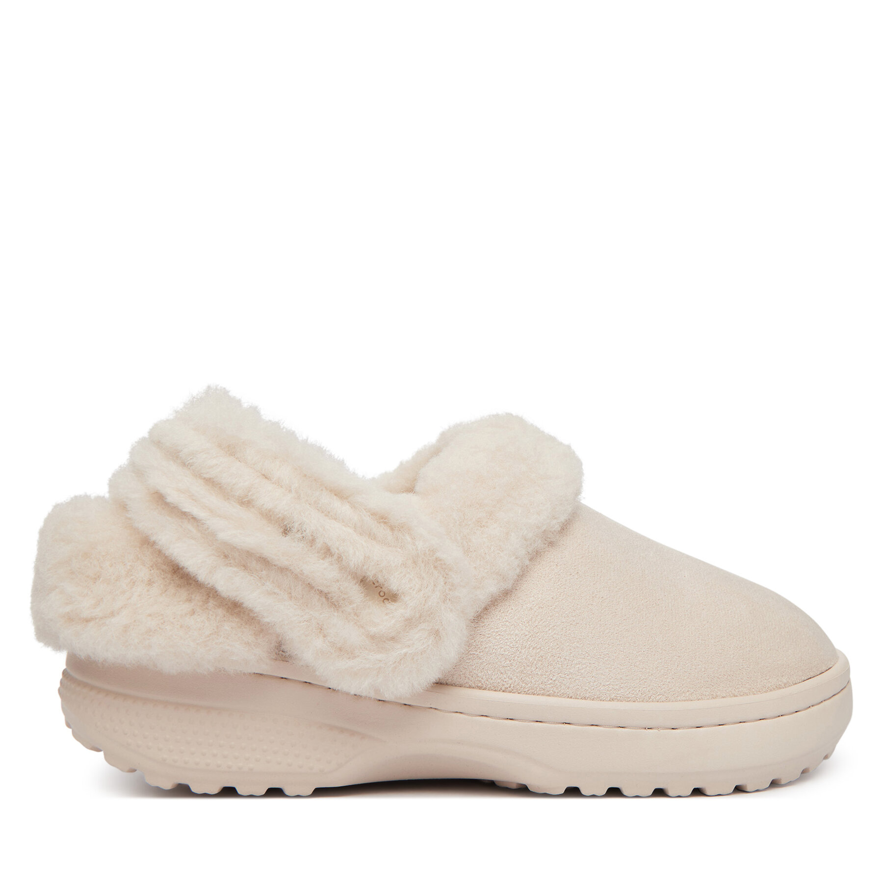 Şlapi Crocs Classic Unfurgettable Vegan Suede Clog 212106 Crem
