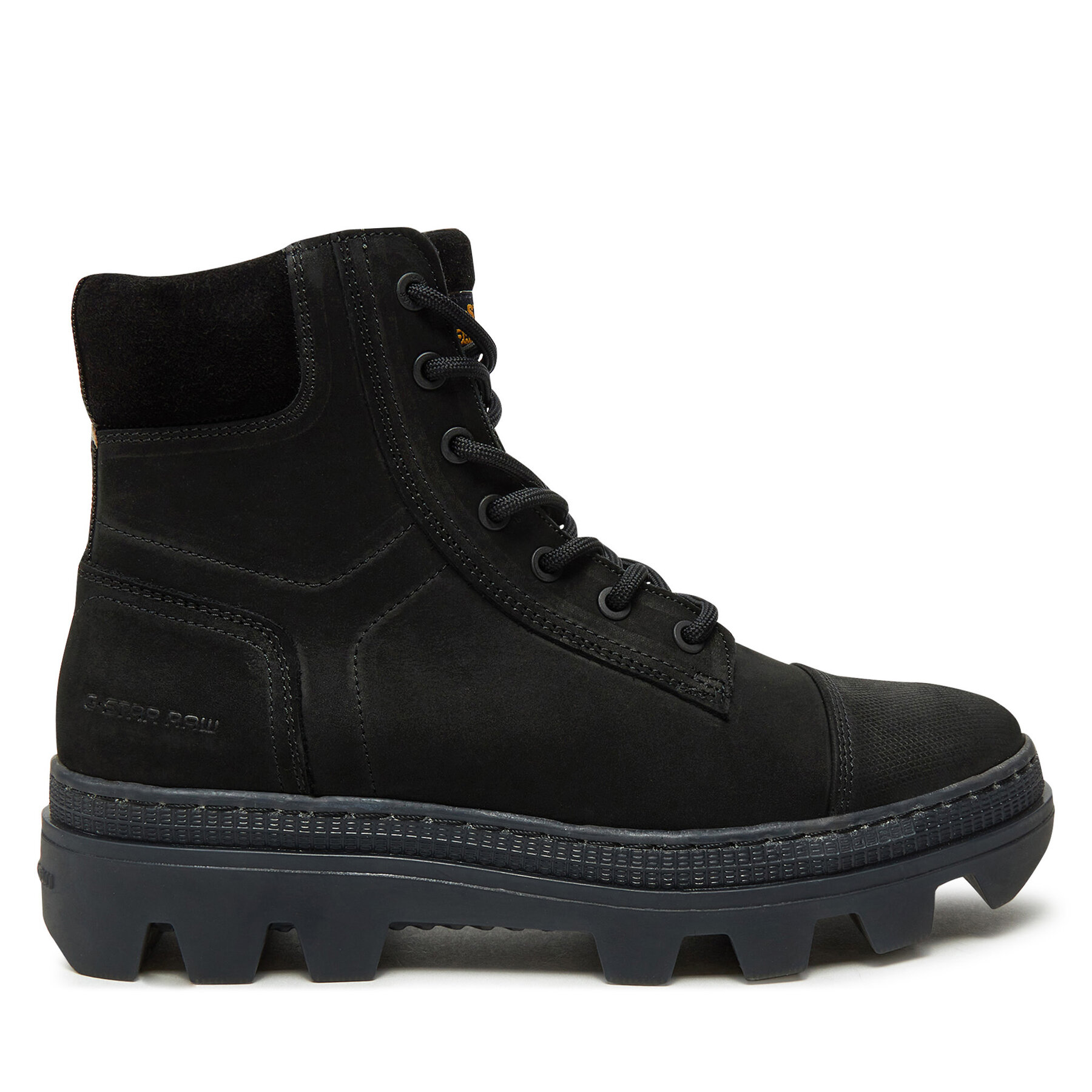 Damskie Botki G-Star Raw, Rozmiar 38 Czarny Noxer Boot Mid W D26648