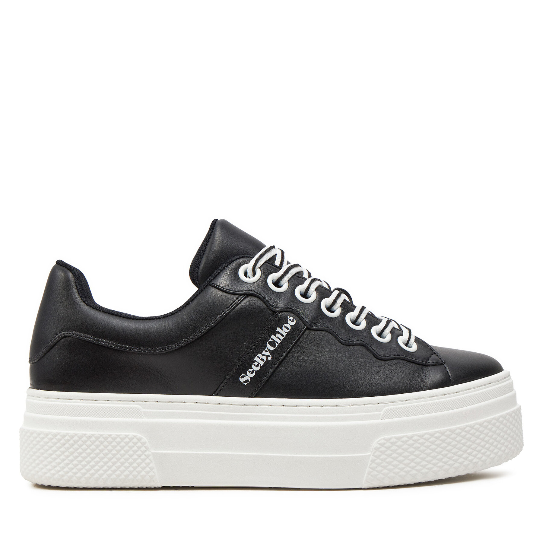 Damskie Sneakersy See By Chloé, Rozmiar 37 Czarny SB43065A