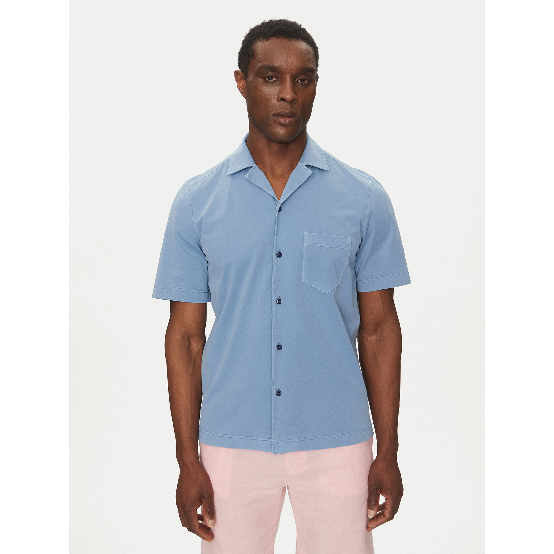 BOSS Hemd 50537949 Blau Regular Fit
