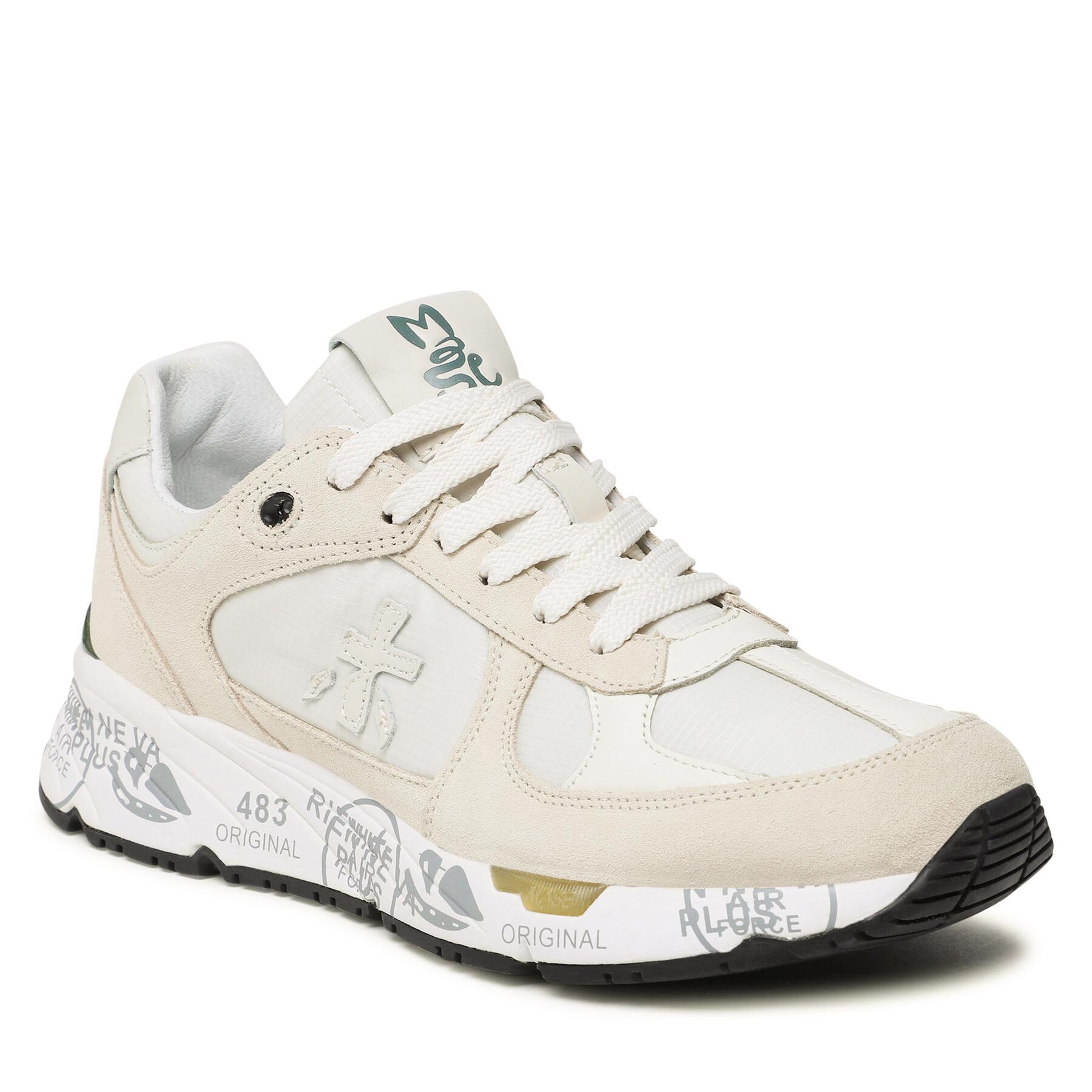 Sneakers Premiata Mase 6156 Écru 6156 imagine noua