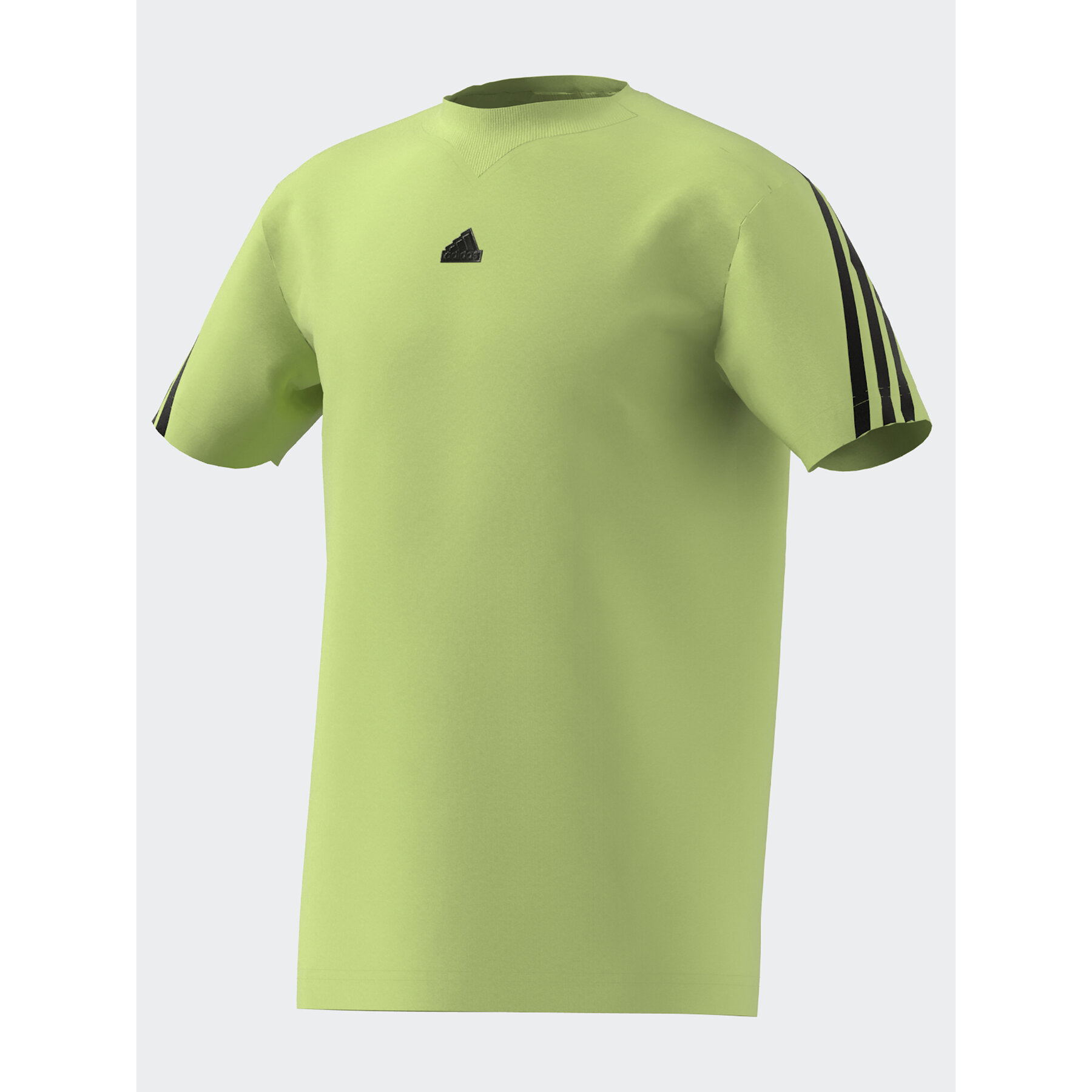 adidas T-shirt Future Icons 3-Stripes T-Shirt IM0069 Verde Regular Fit
