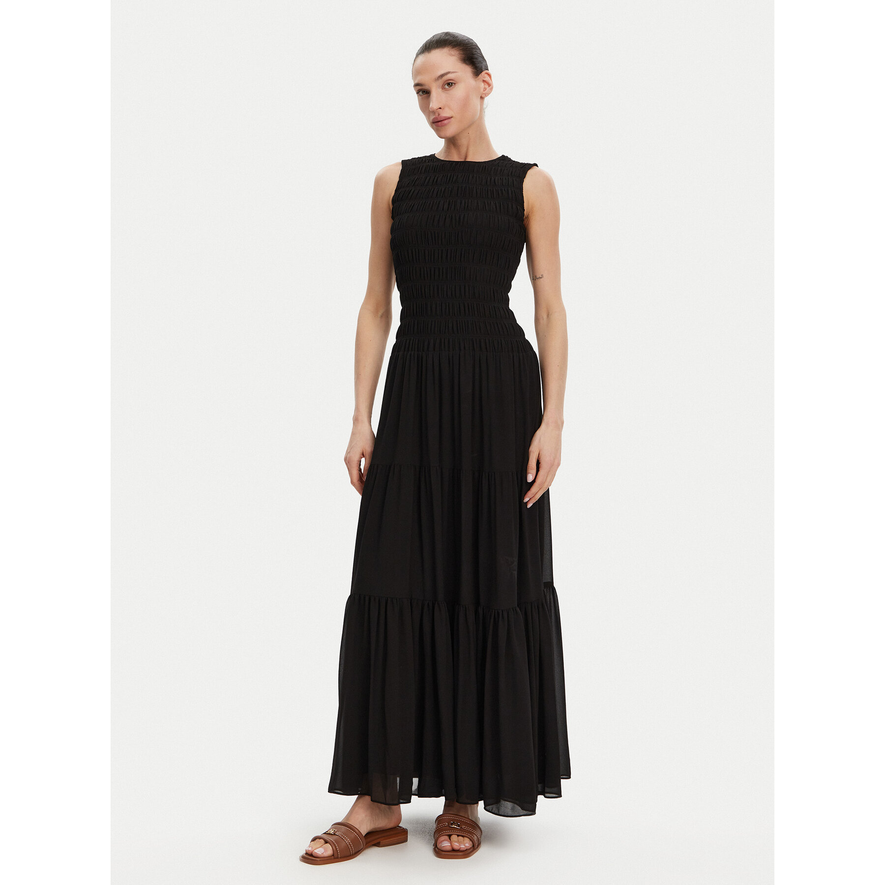 MICHAEL Michael Kors Sommerkleid MS582VF7R3 Schwarz Regular Fit