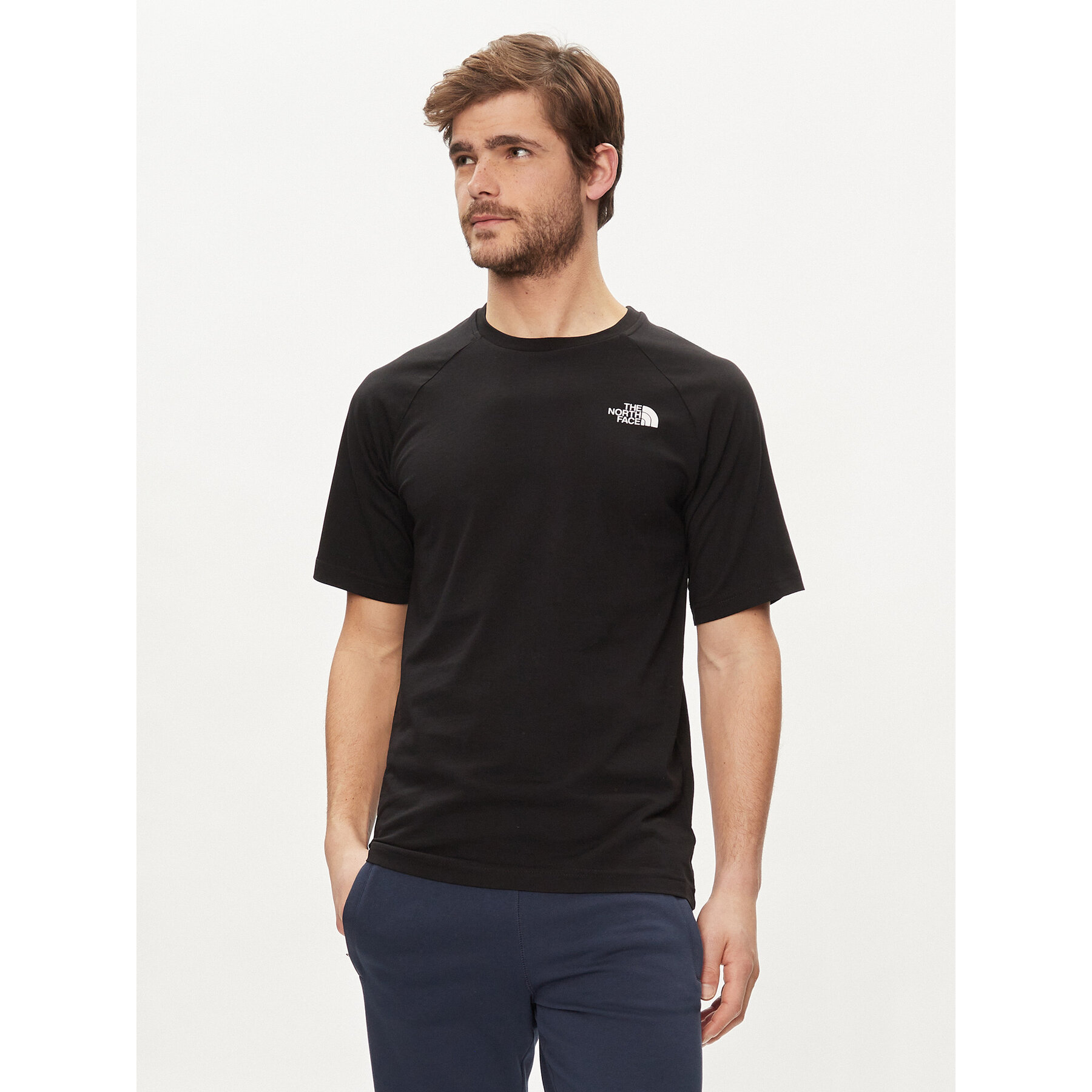 The North Face Póló NF0A87NU Fekete Regular Fit