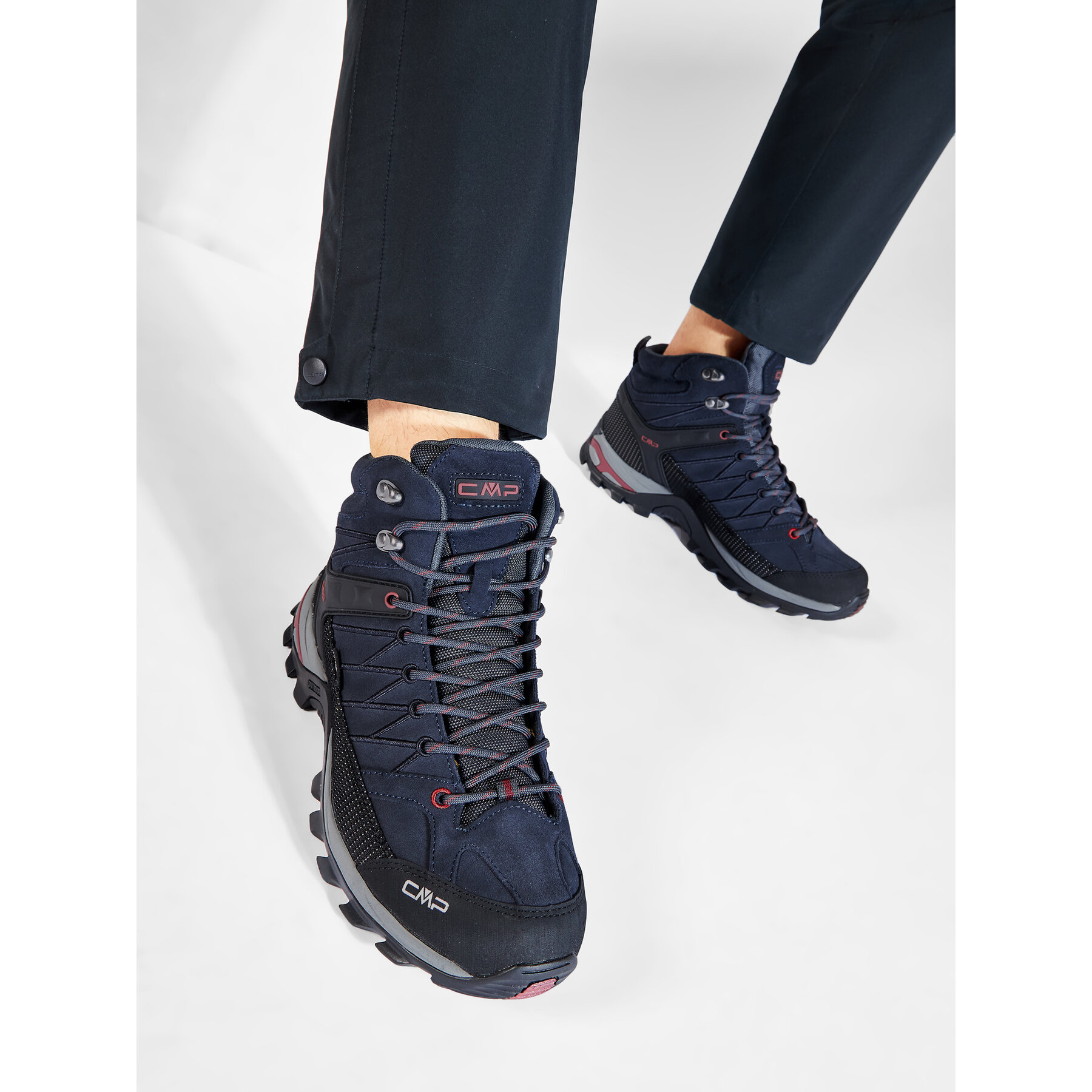Trekking čevlji CMP Rigel Mid Trekking Shoes Wp 3Q12947 Mornarsko modra