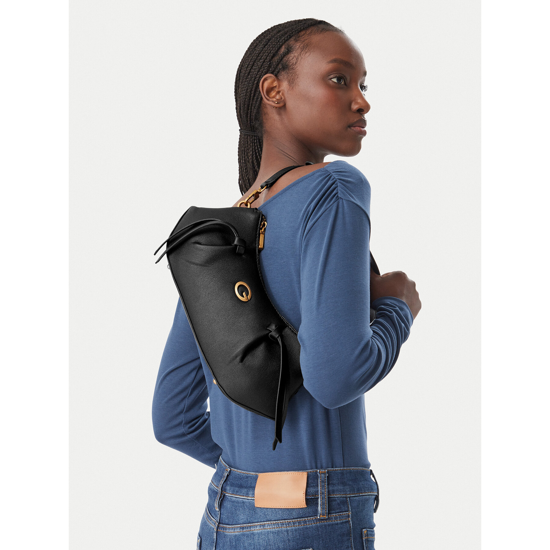 Kabelka Guess Allegra HWBG22 37180 Černá