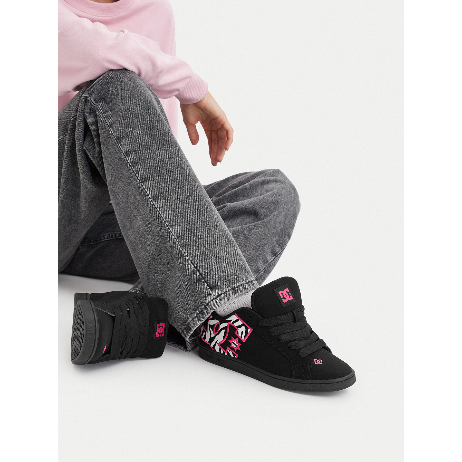 Αθλητικά DC Shoes EO-COURT GRAFFIK DC01662966 Μαύρο