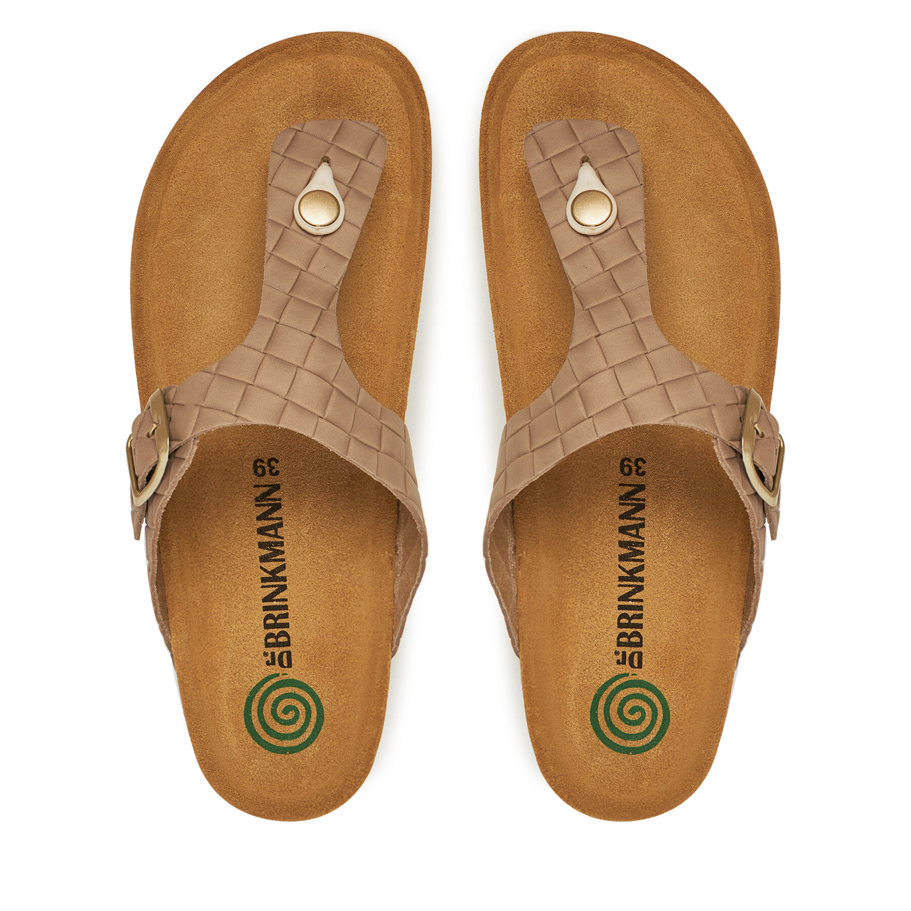 Žabky Dr. Brinkmann 700687-21 Hnedá