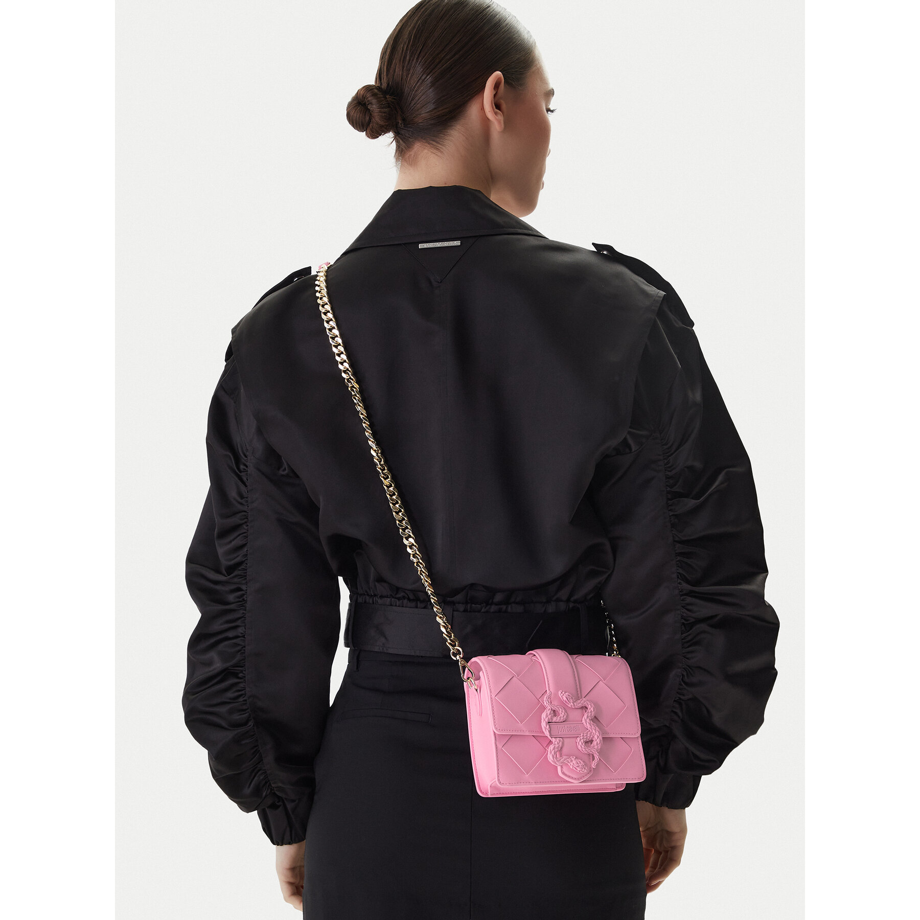 Τσάντα Just Cavalli 80RA4BM3 Ροζ