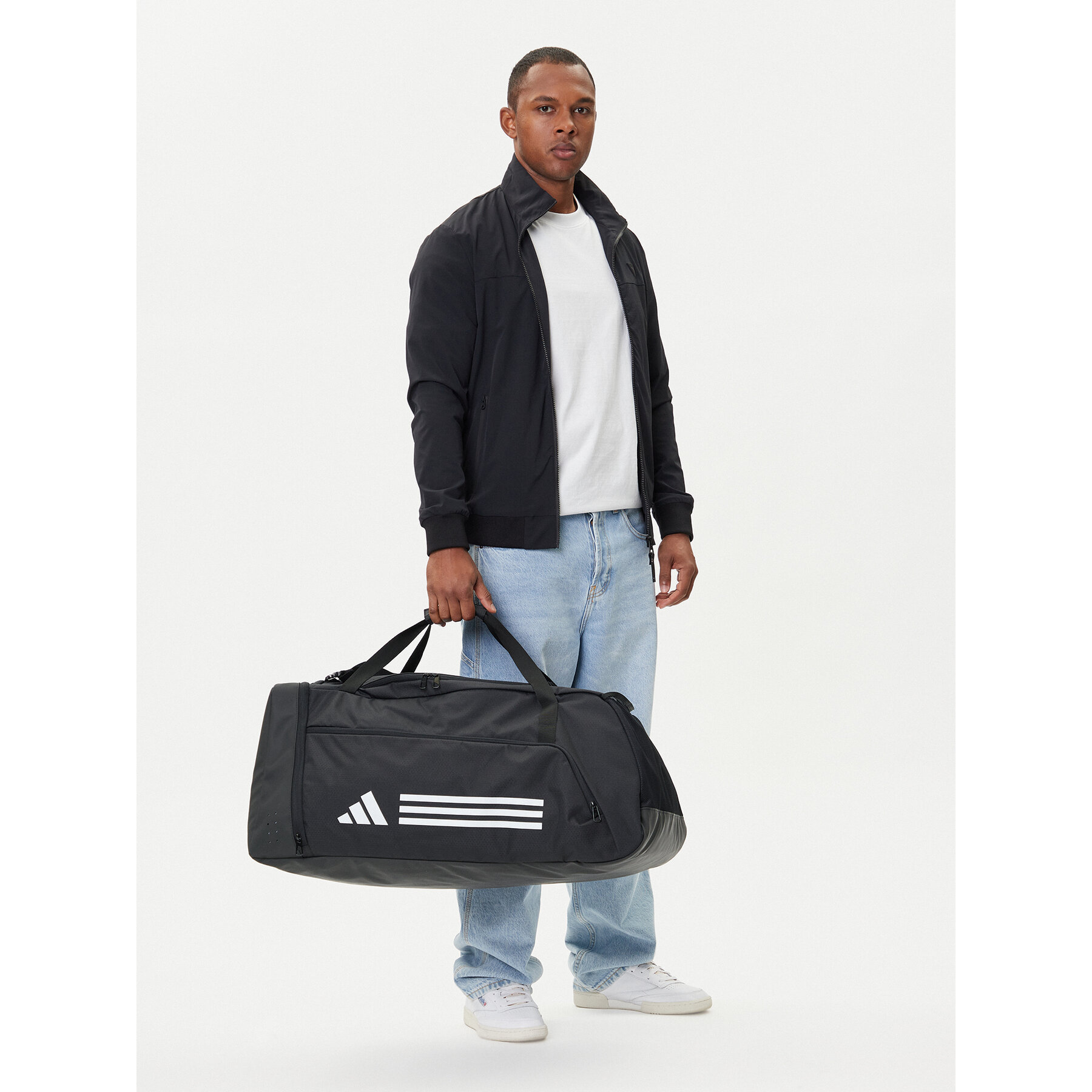 Сак adidas Essentials 3-Stripes Large JY4149 Черен