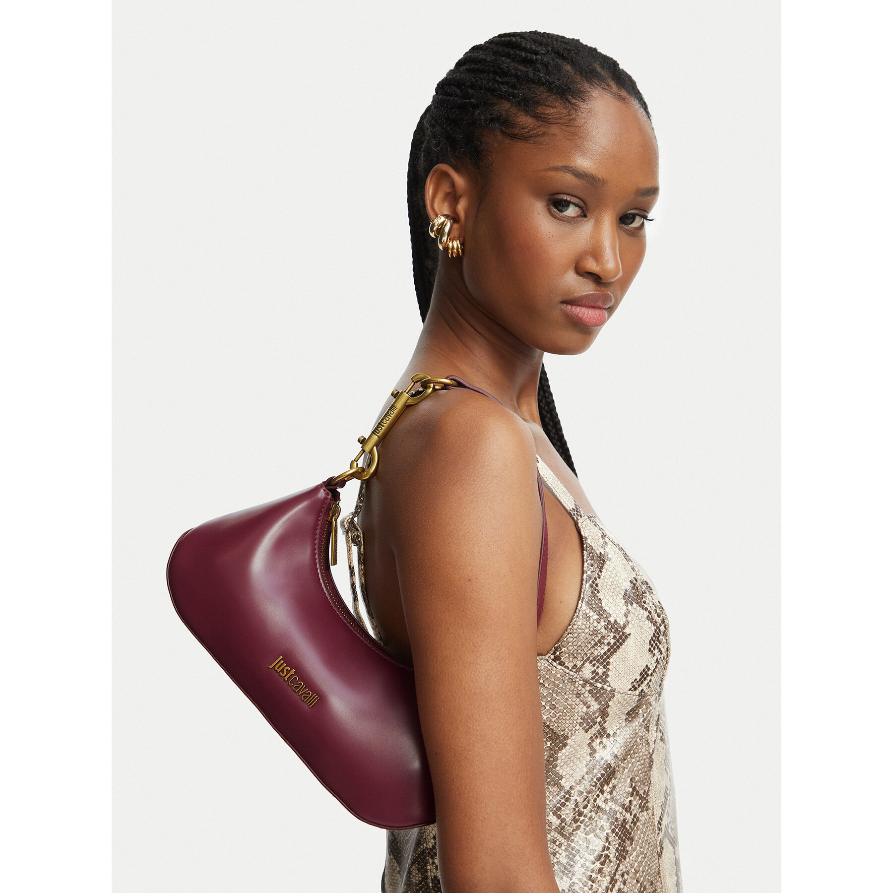 Torbica Just Cavalli 81RA4BI2 ZSC23 Tamno crvena