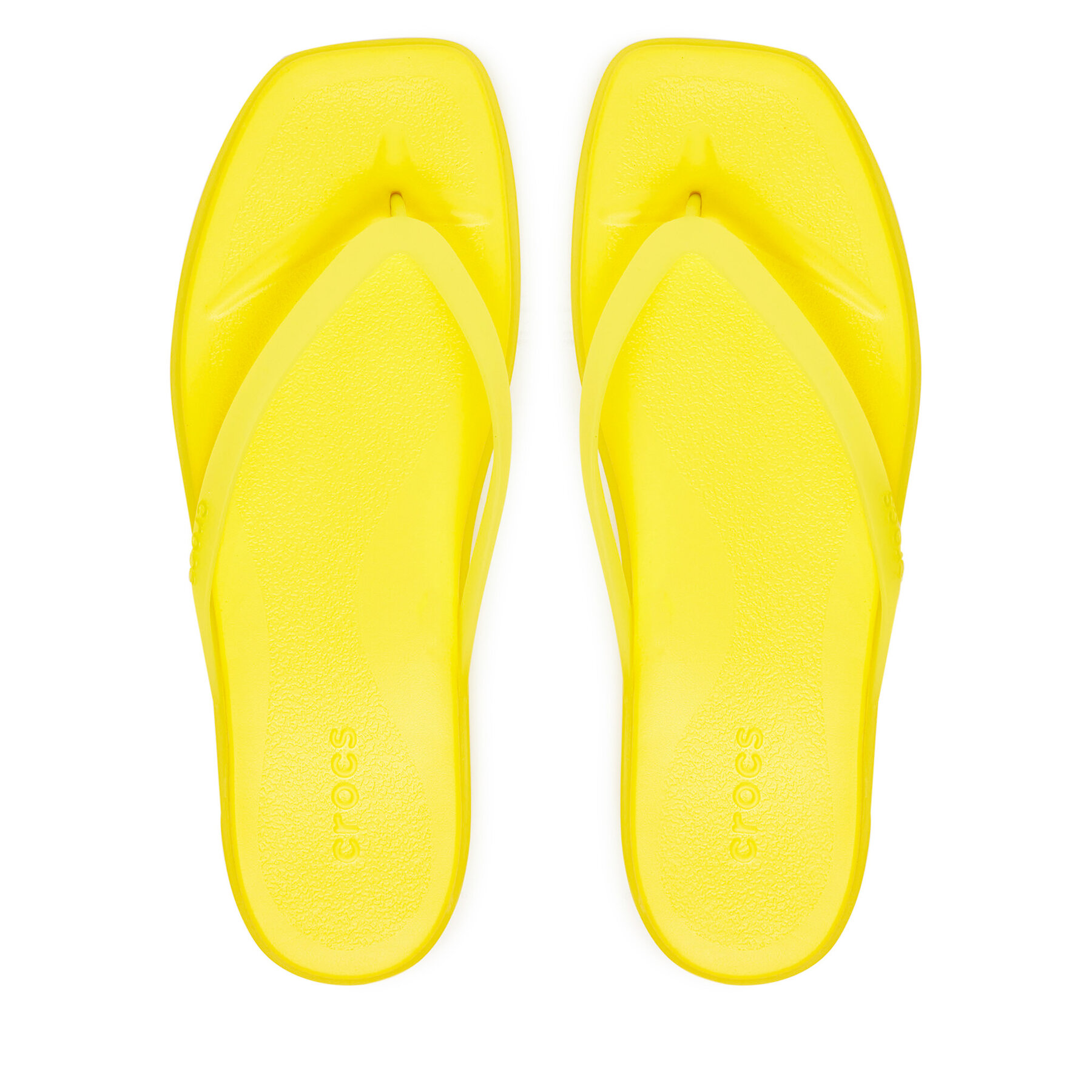Žabky Crocs Miami Frosted Flip 211474 Žltá