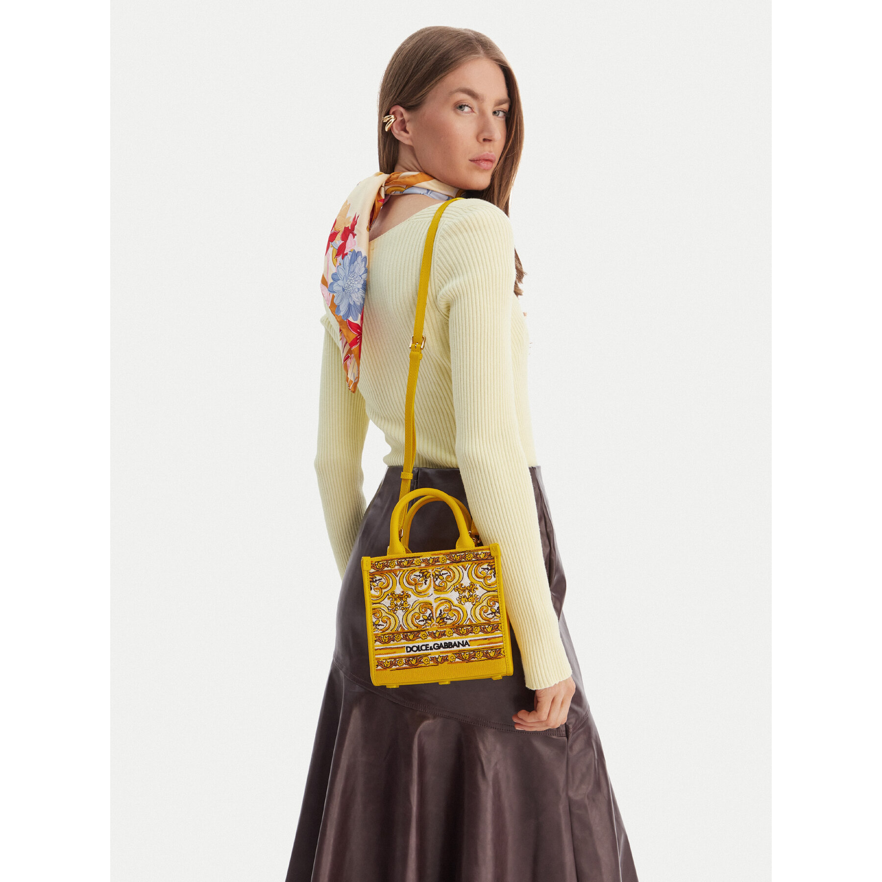 Táska Dolce&Gabbana BB7479 AW050 Sárga