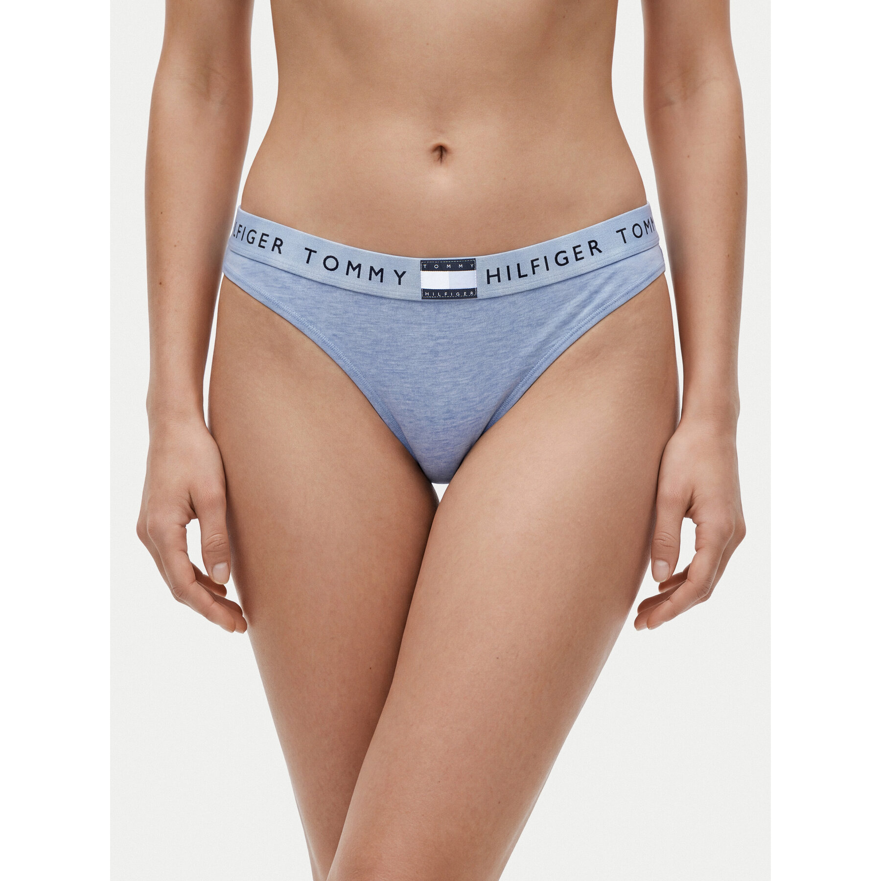 Tommy Hilfiger Klassischer Damenslip UW0UW06038 Hellblau