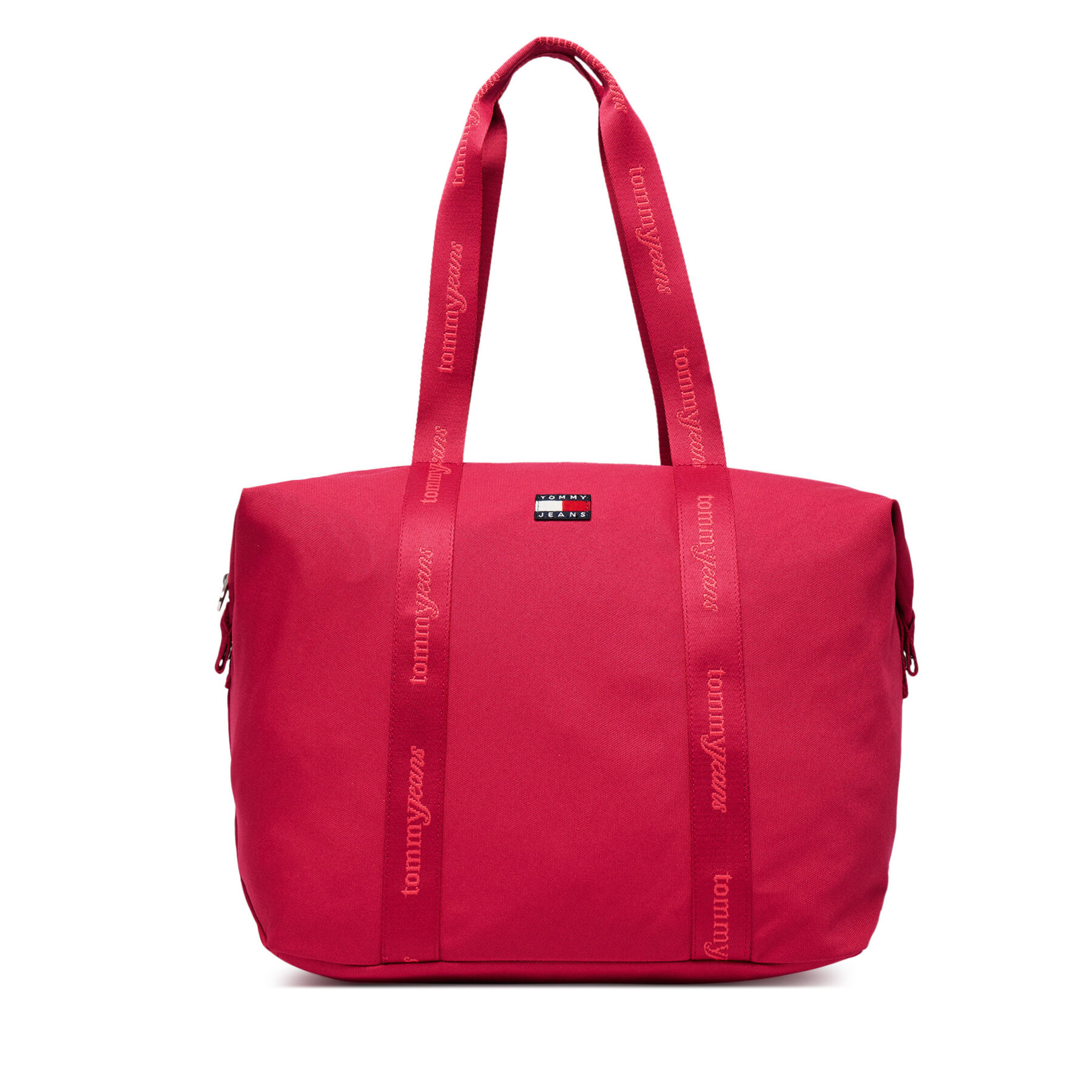Ročna torba Tommy Jeans Tjw Ess Daily Tote AW0AW19039 Rdeča