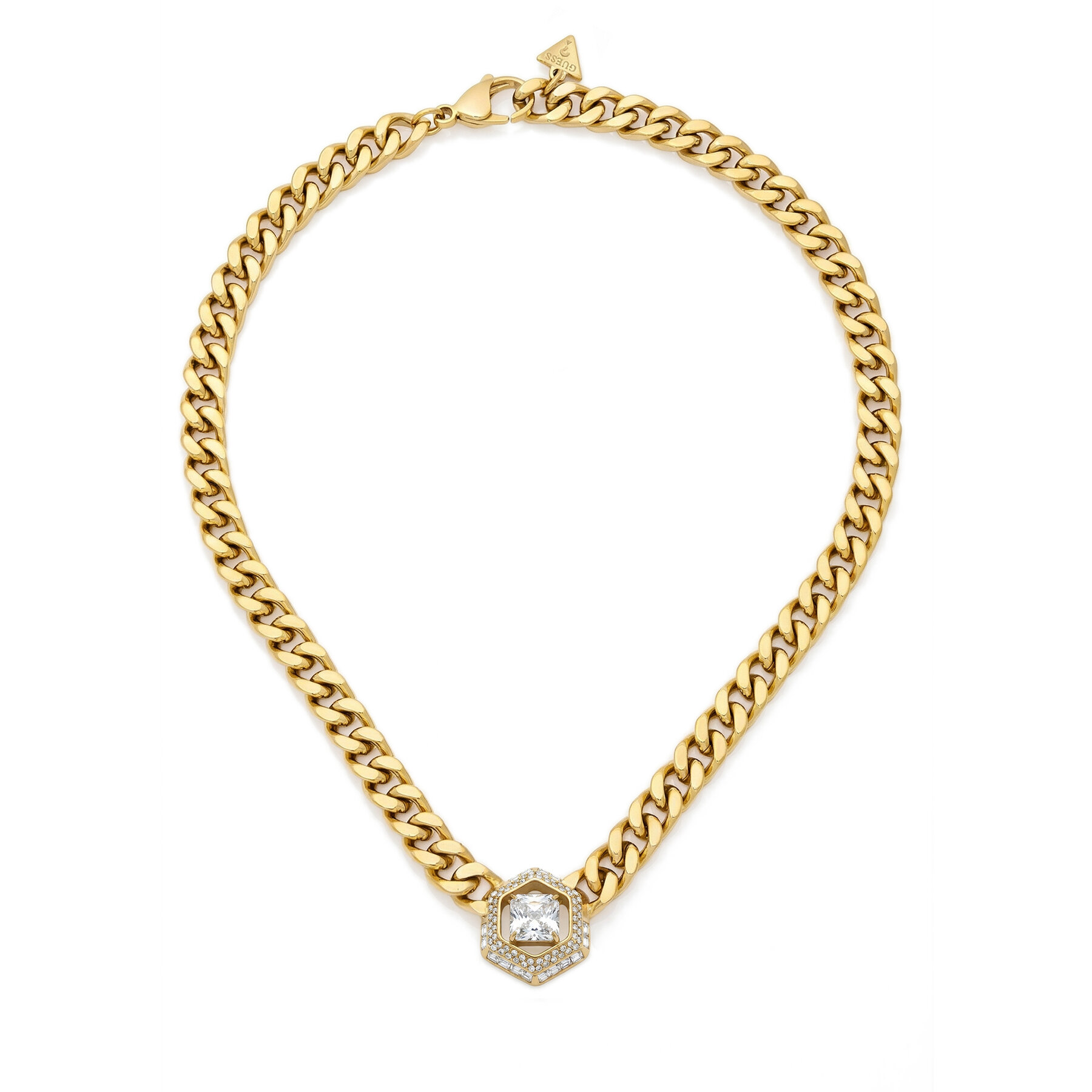 Náhrdelník Guess JUBN06 185JW Zlatá