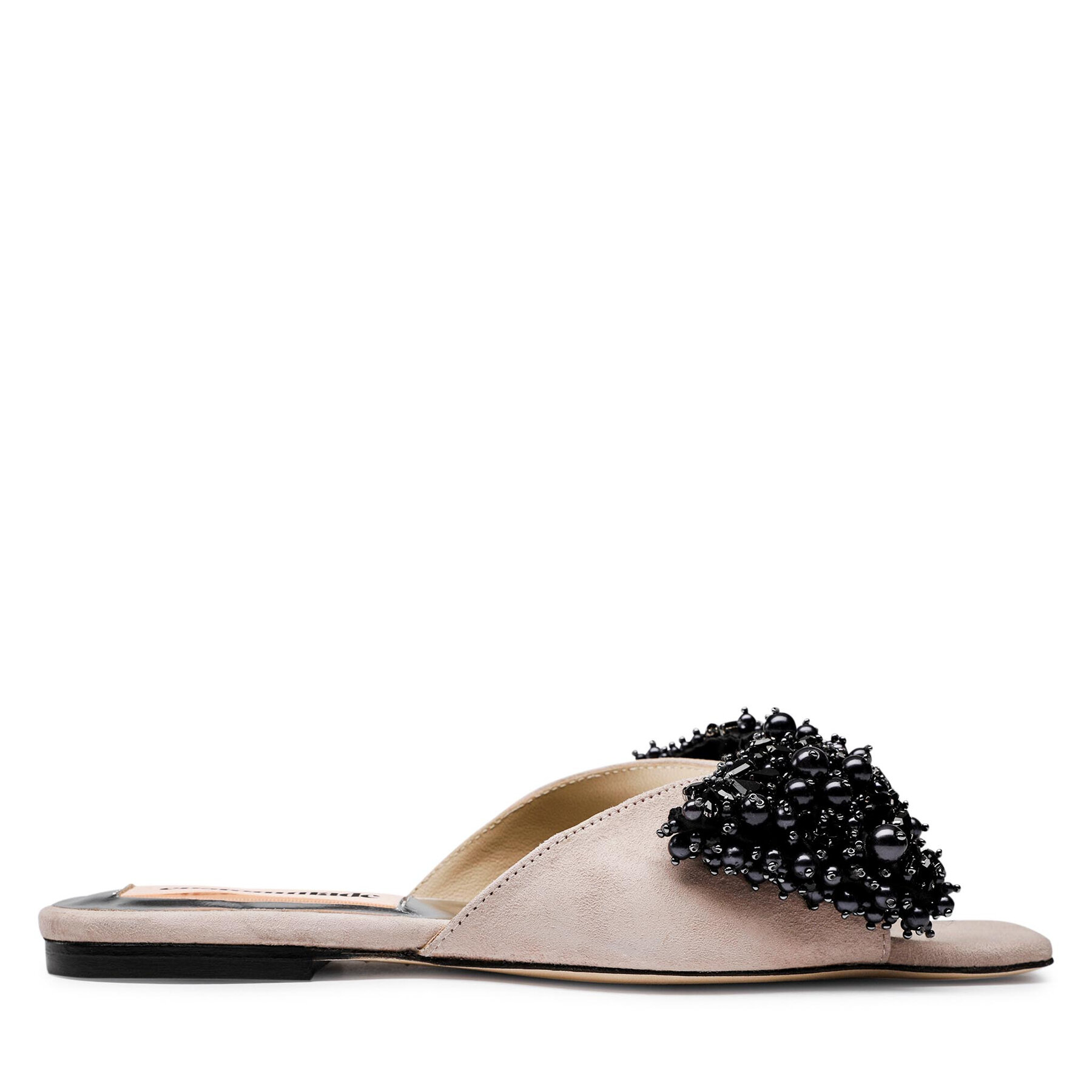 Chanclas Custommade Mella Crystal Bow 999621044 Beis