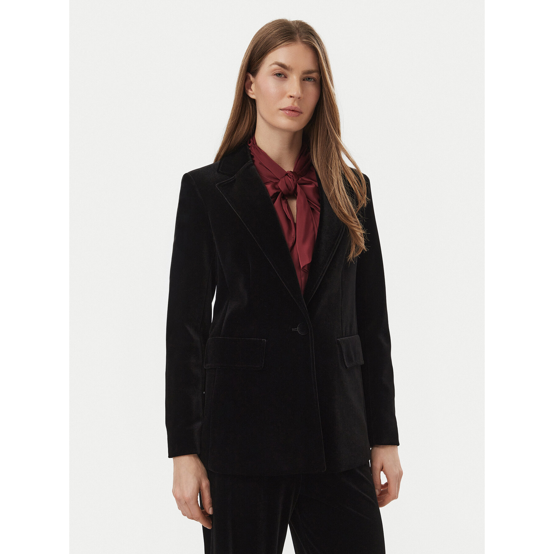 Marella Sakko 2623916022200 Schwarz Regular Fit
