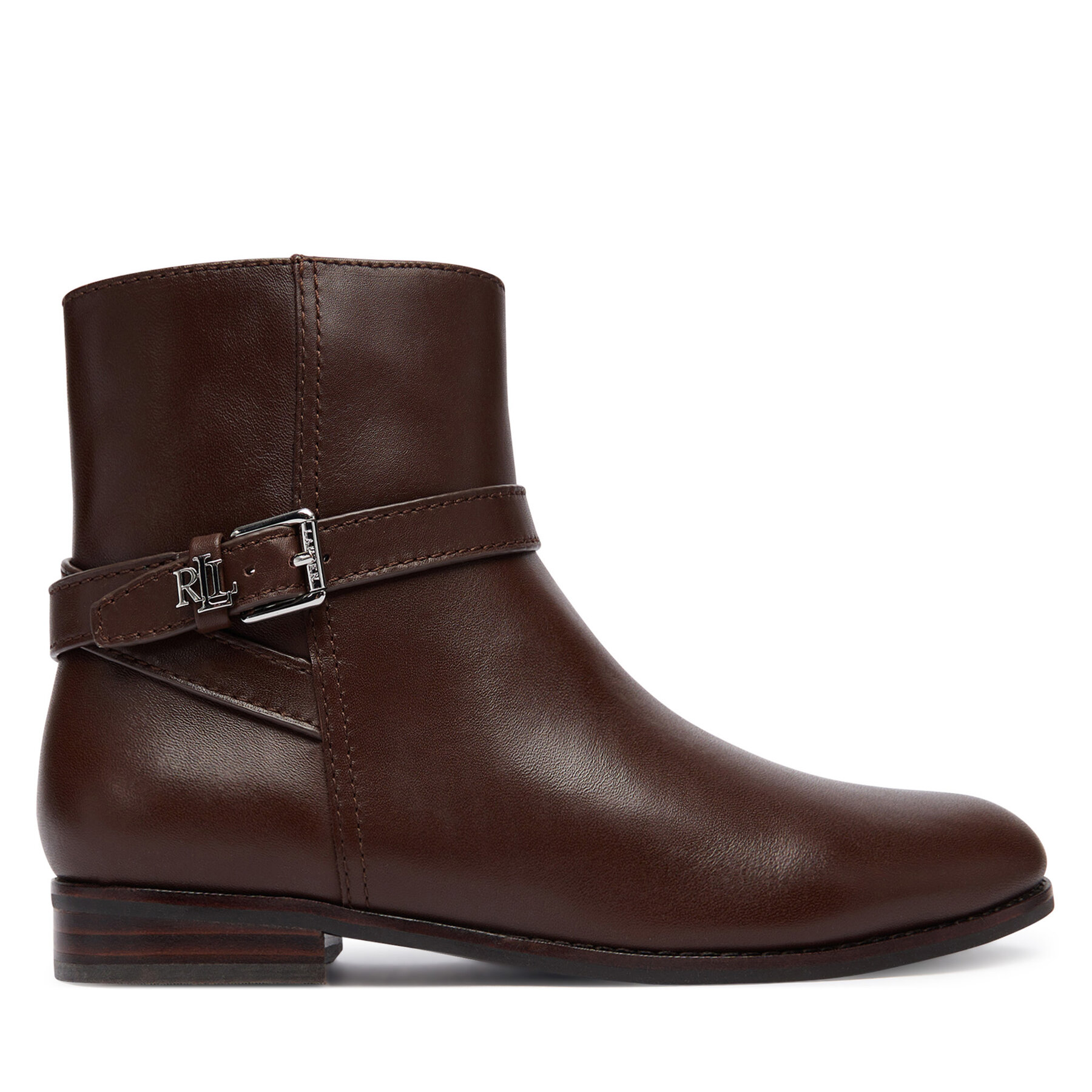Členková obuv LAUREN RALPH LAUREN Brooke II 802974382002 Hnedá