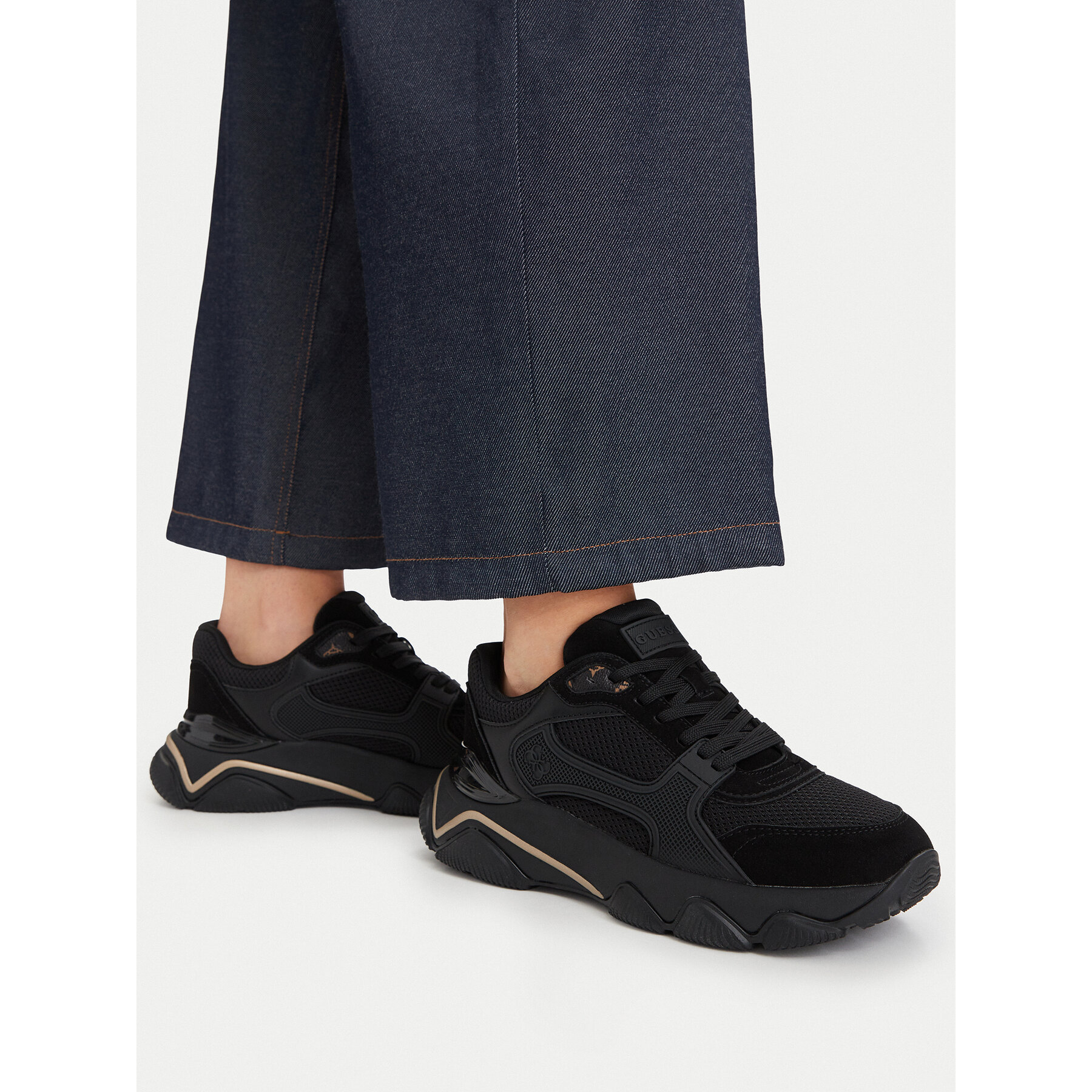 Sneakers Guess FLTMZ2 FAB12 Negru