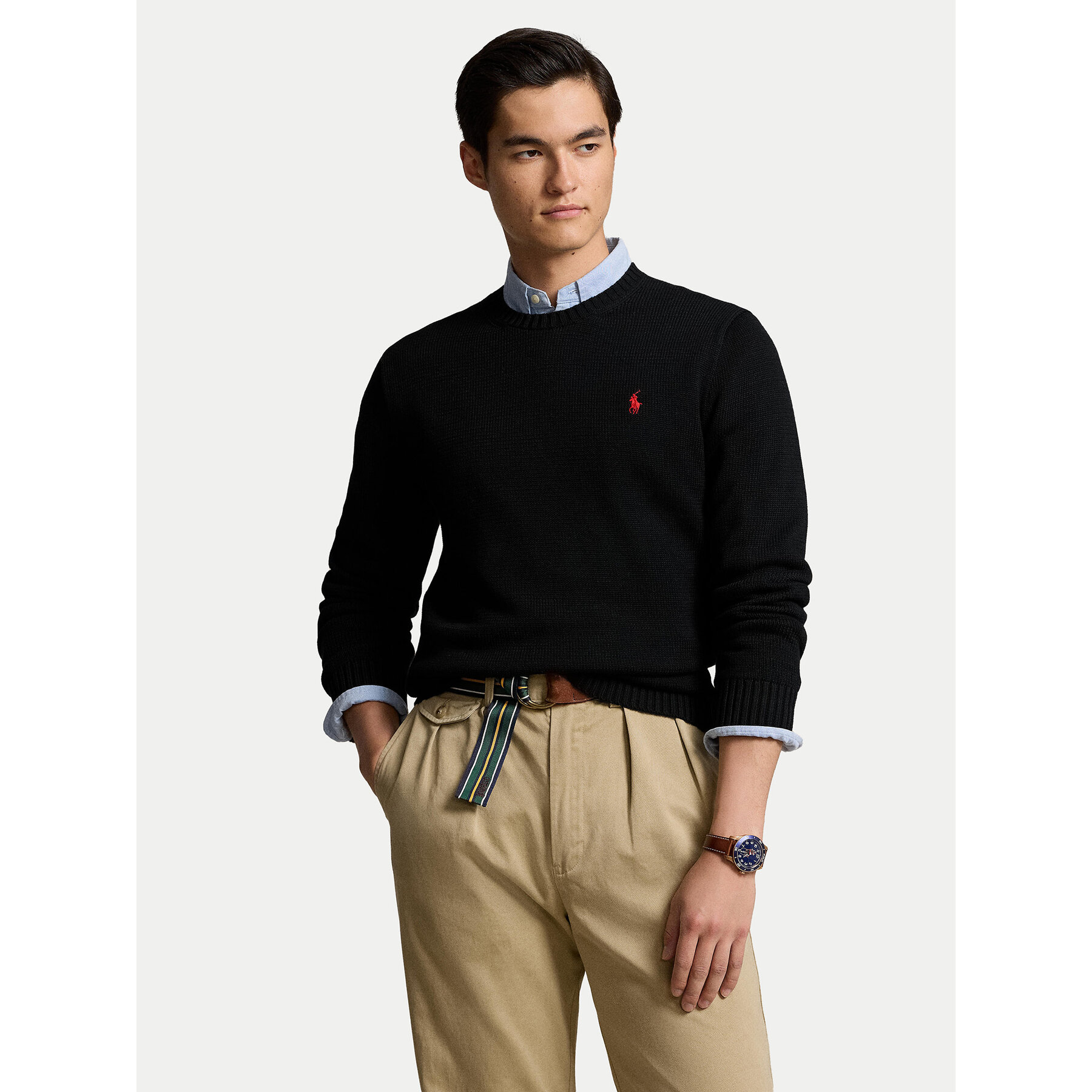 Polo Ralph Lauren Pullover 710810846020 Schwarz Regular Fit