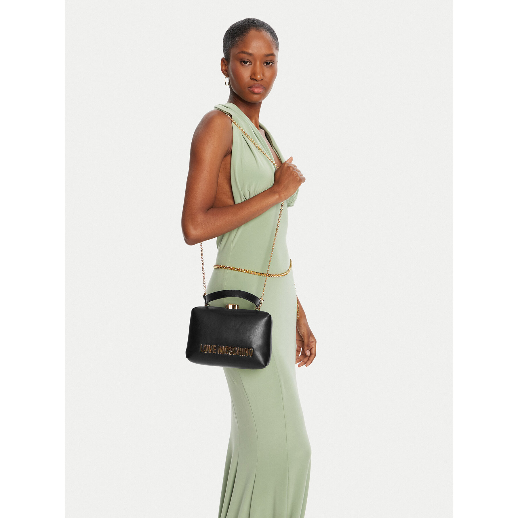 Táska LOVE MOSCHINO JC4096PP1NLM0000 Fekete