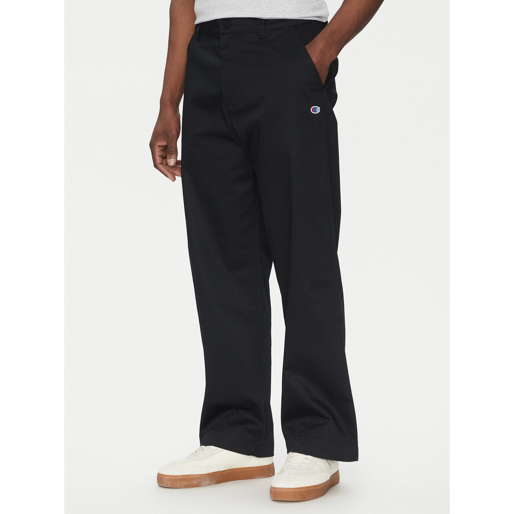 Champion Stoffhose 220715 Schwarz Regular Fit