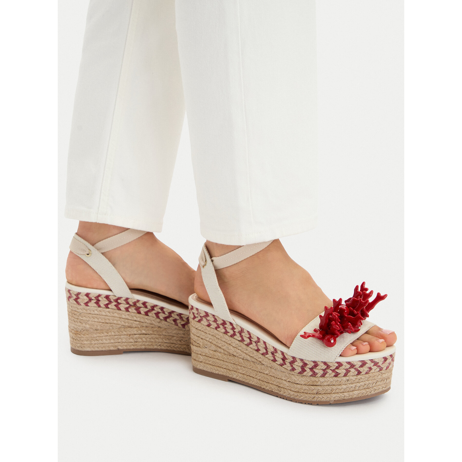 Espadrile Liu Jo Bali 02 SA6085 T6948 Crem