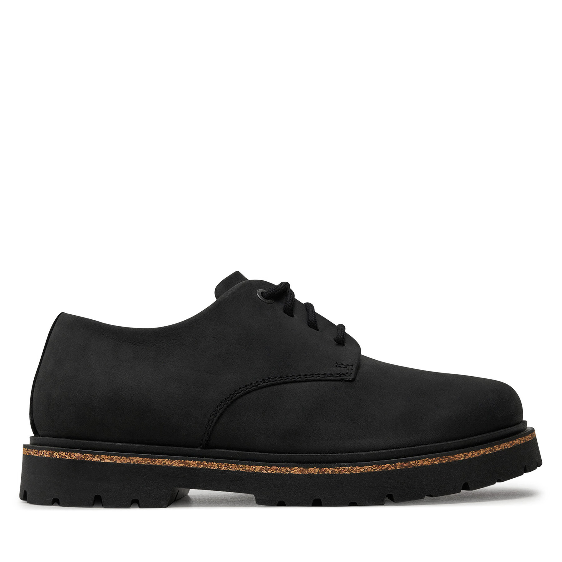 Pantofi Birkenstock Highwood Lace Low Leoi 1028137 Negru