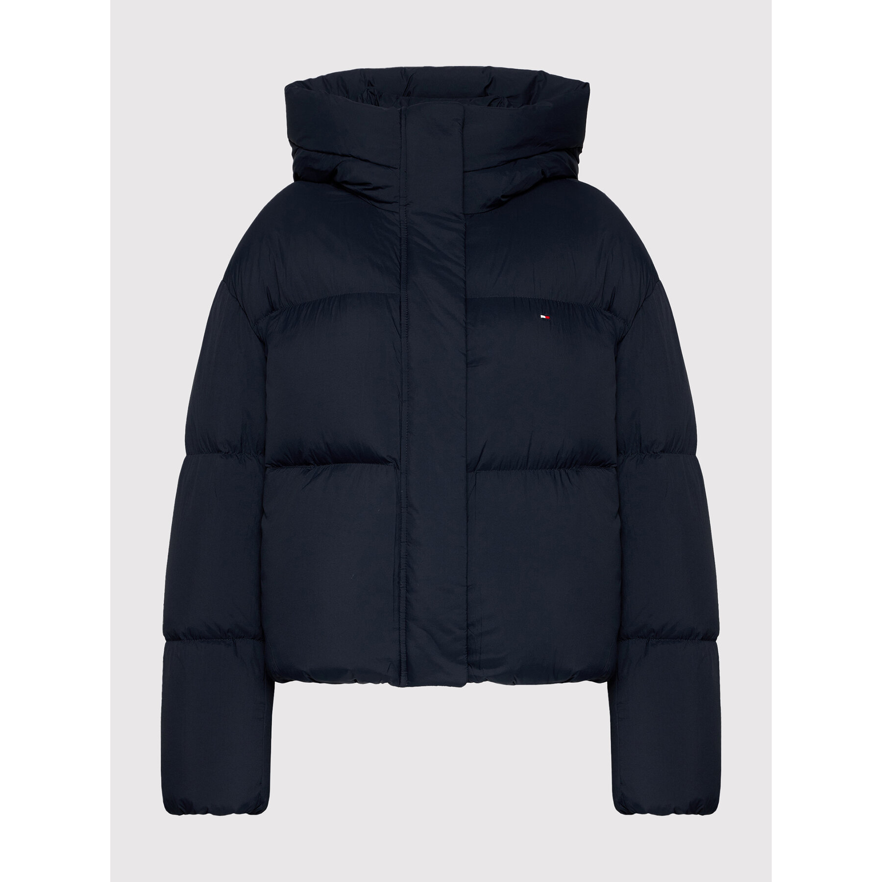 Tommy Hilfiger Daunenjacke WW0WW29933 Dunkelblau Loose Fit