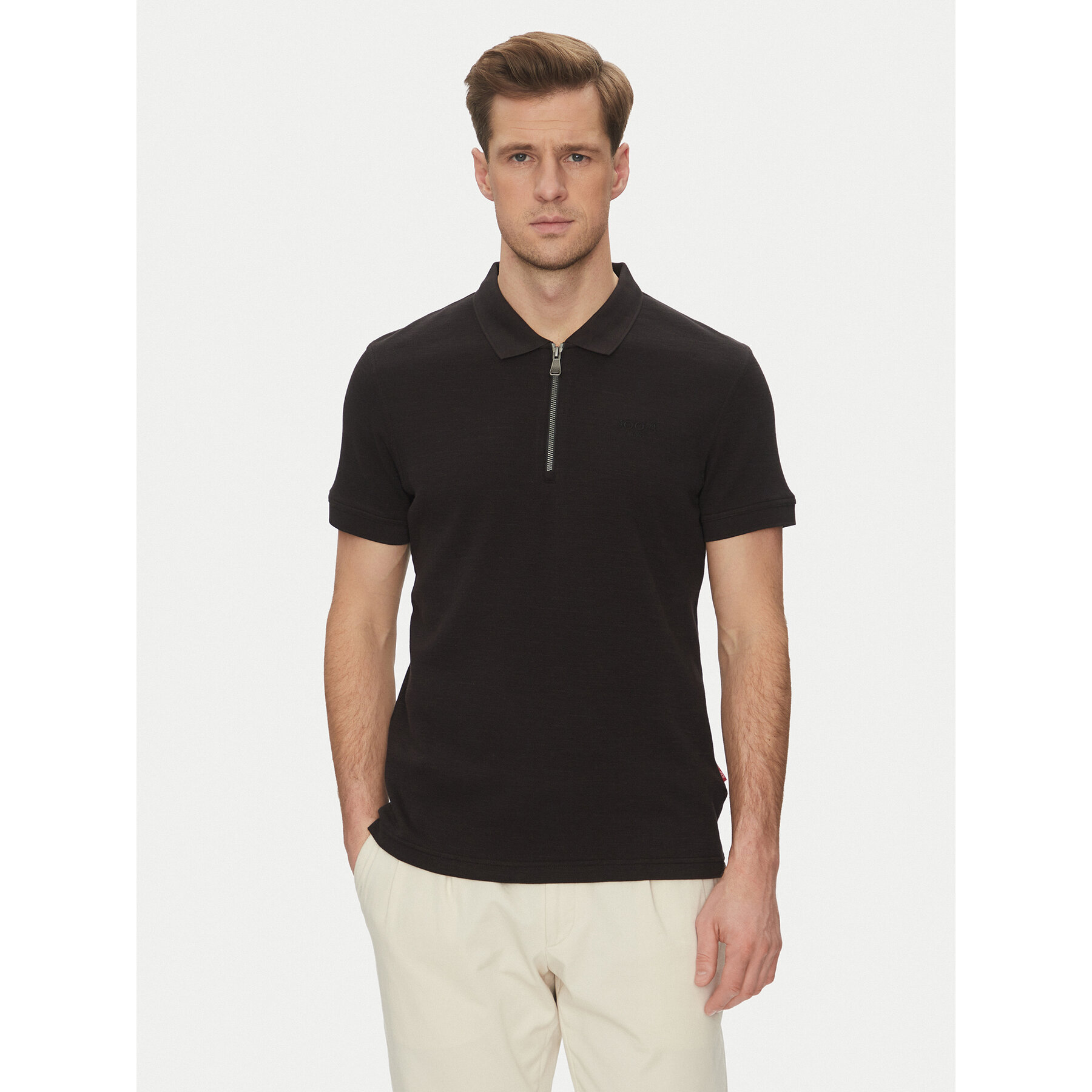 JOOP! Jeans Pólóing 15 JJJ-36Aleandro 30045674 Fekete Modern Fit