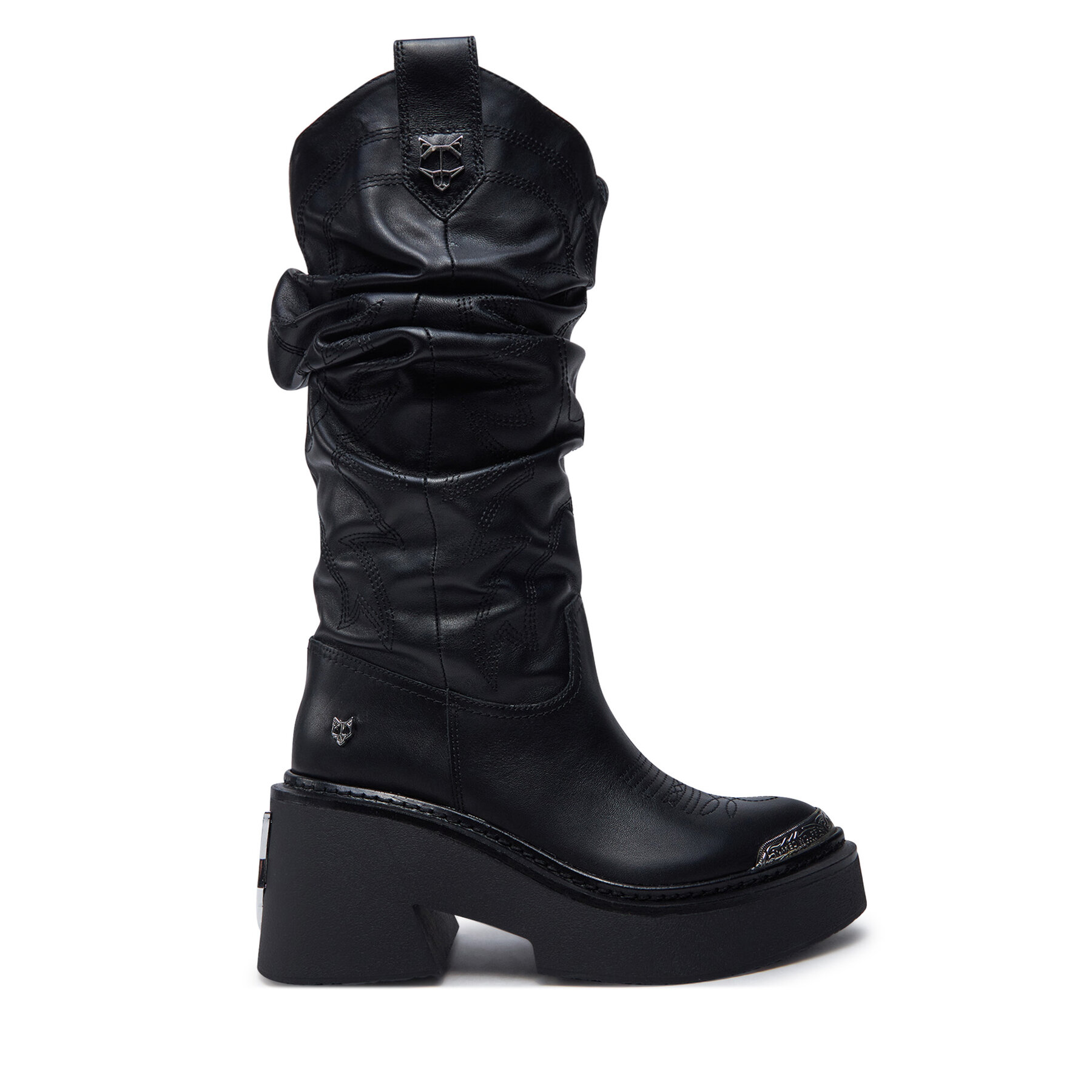 Botas altas Naked Wolfe Stable Negro