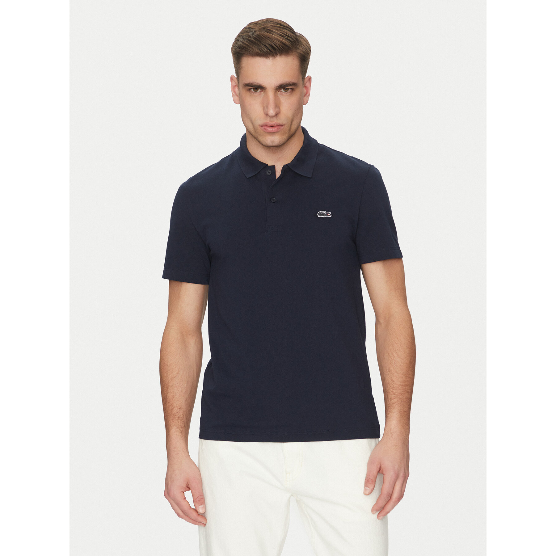 Lacoste Polo DH5522 Σκούρο μπλε Regular Fit