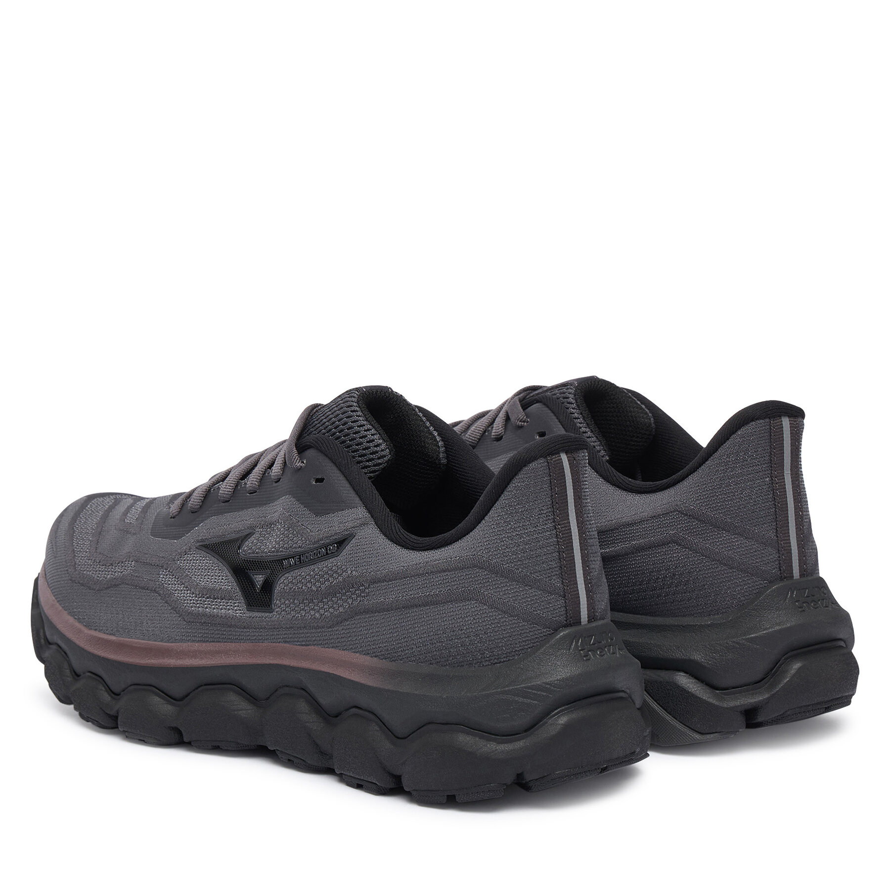 Laufschuhe Mizuno Wave Horizon 9 J1GC2626 Schwarz