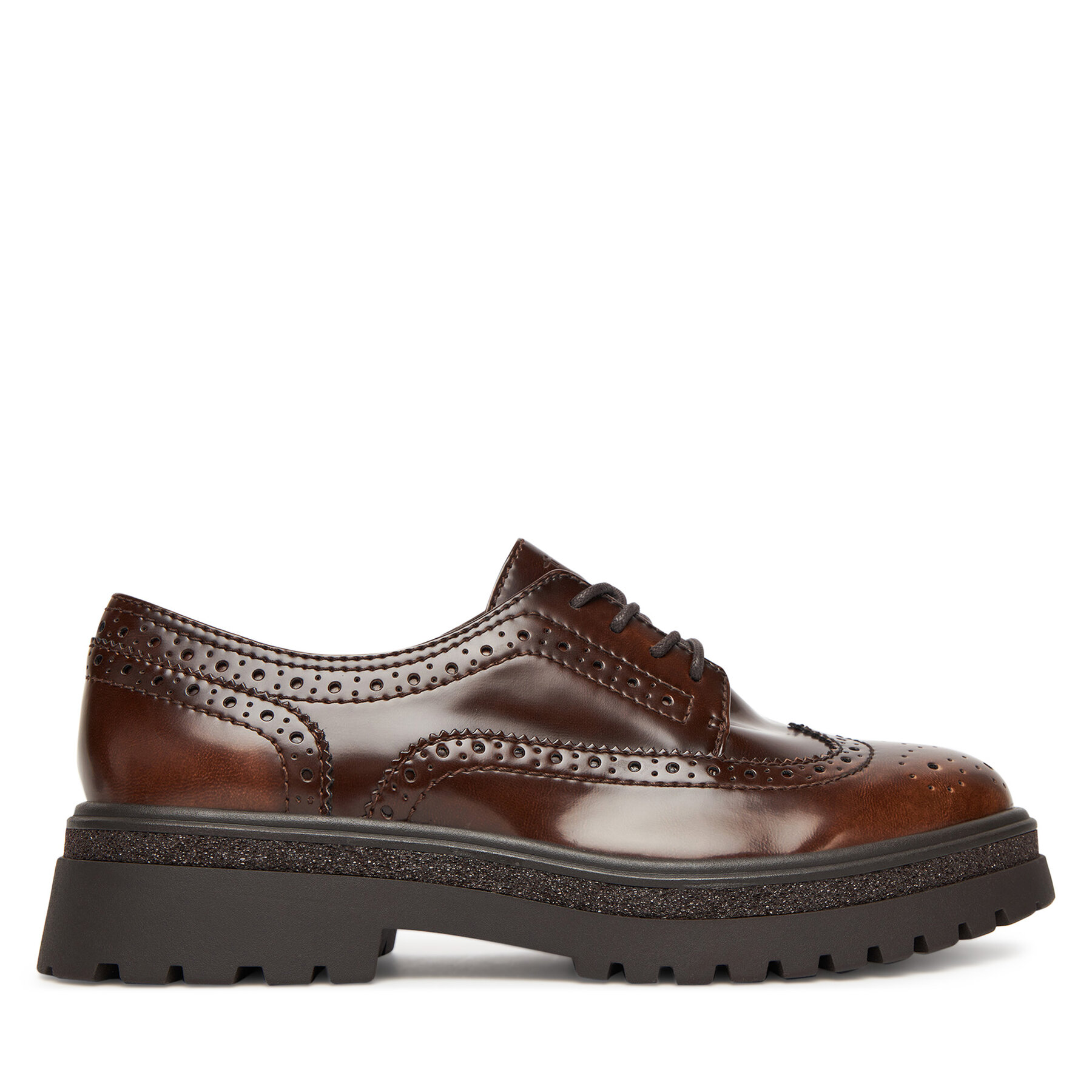 Dámske Oxfordky Tamaris, Rozmer: 37, Hnedá, 1-23619-45