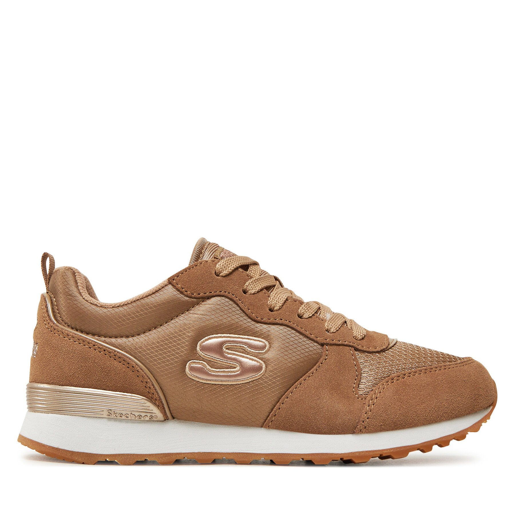 Damskie Sneakersy Skechers, Rozmiar 35 Brązowy 111/TAN