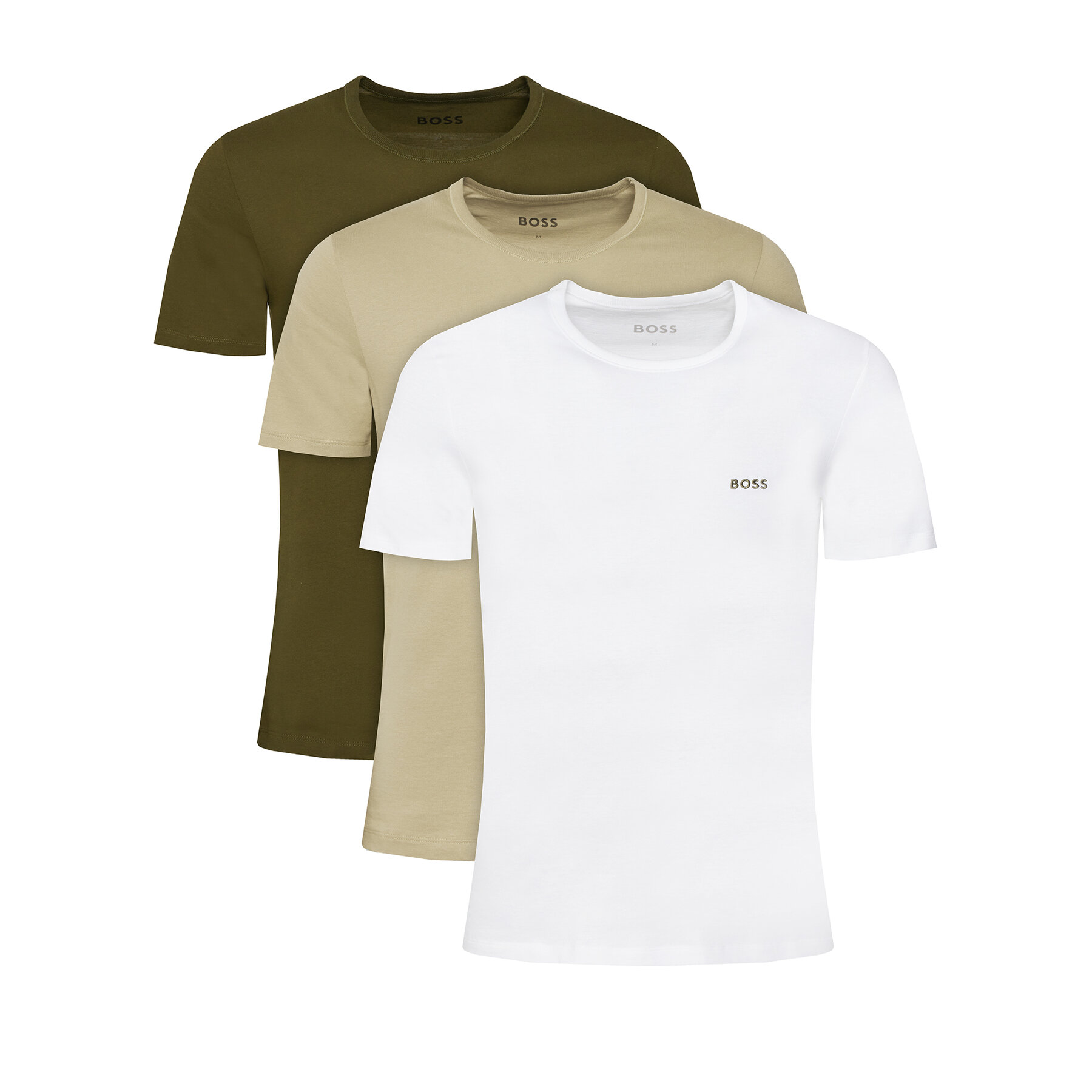 BOSS Komplet t-shirt majic﻿ Classic 50532468 Pisana Regular Fit
