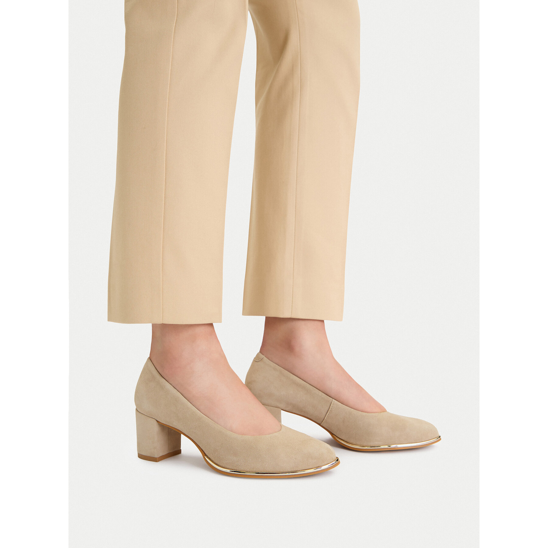 Pantofi pumps Lasocki CEO-WB-VELA-01 Bej