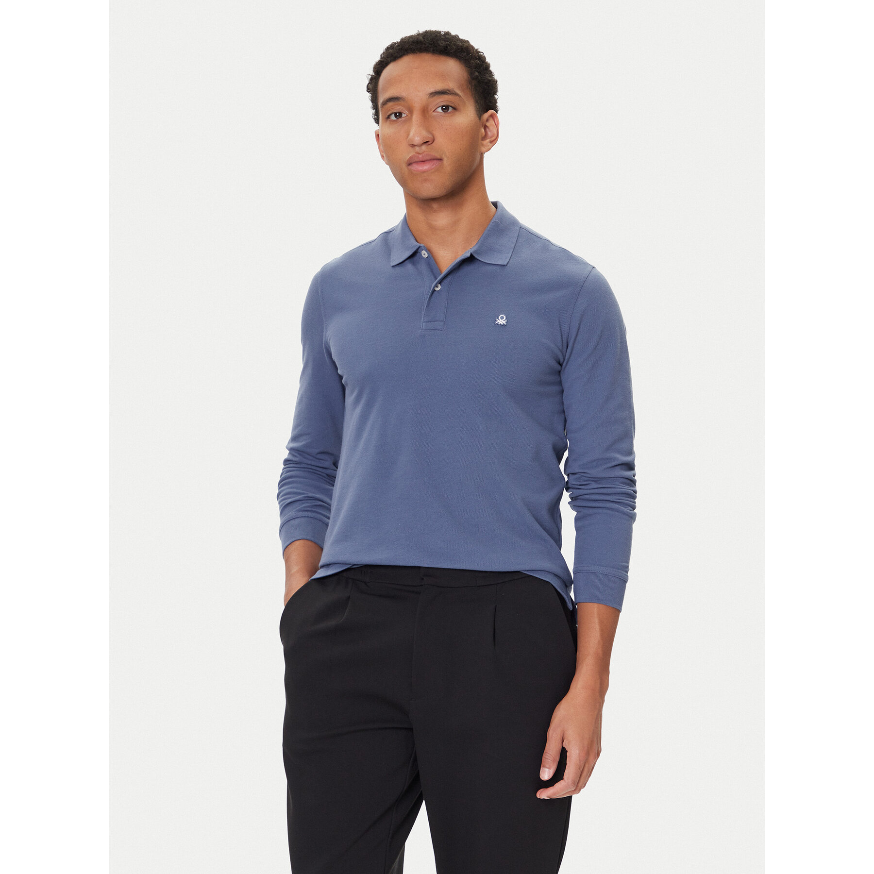 United Colors Of Benetton Polo 3089J3204 Tamnoplava Regular Fit