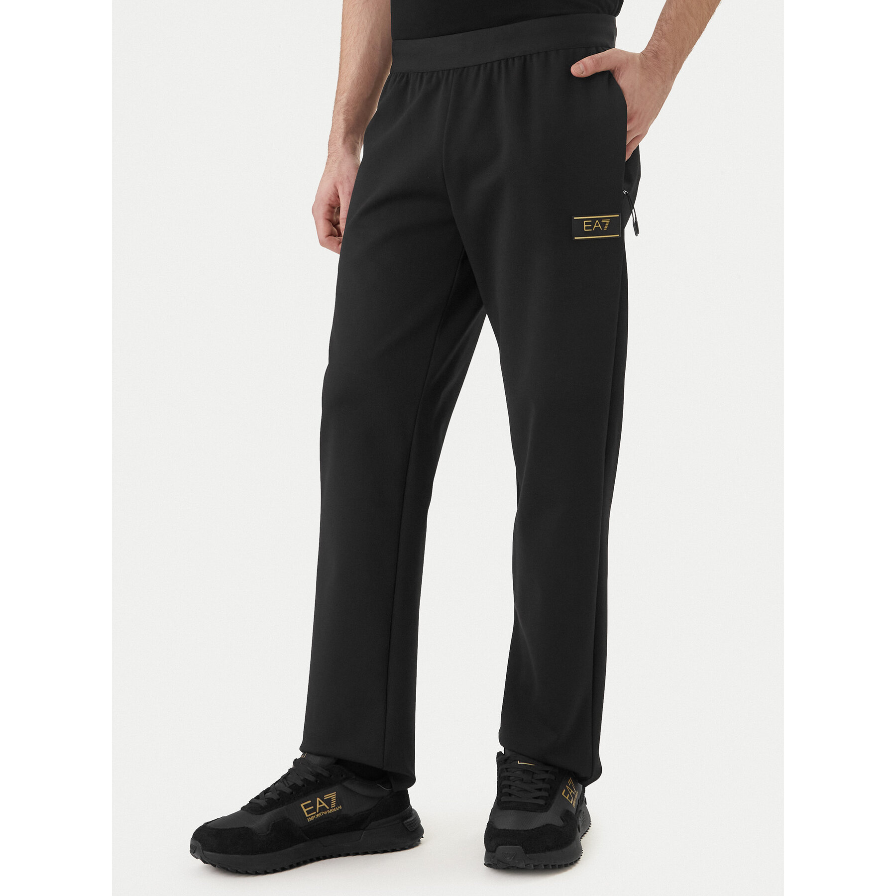EA7 Emporio Armani Jogginghose 7M001336 AF16658 UC001 Schwarz Regular Fit