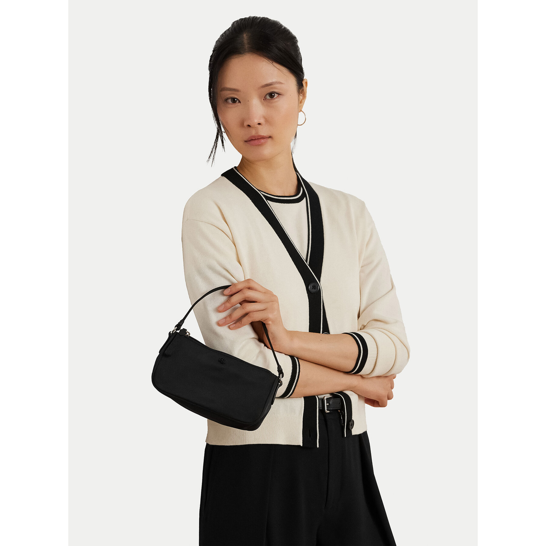 Torbica LAUREN RALPH LAUREN 432970159003 Crna