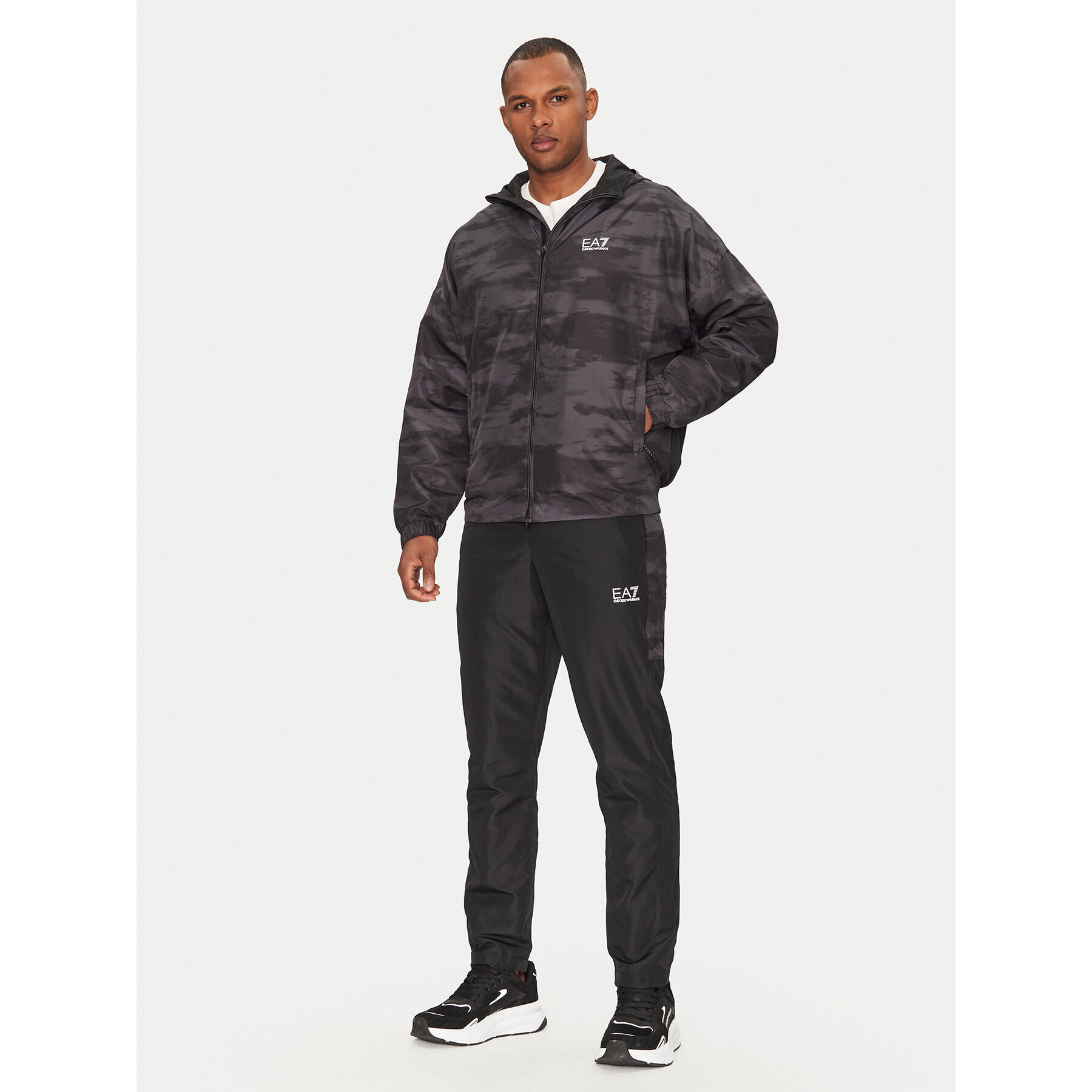 EA7 Emporio Armani Jogginganzug 7M000079 AF12948 UC001 Schwarz Regular Fit