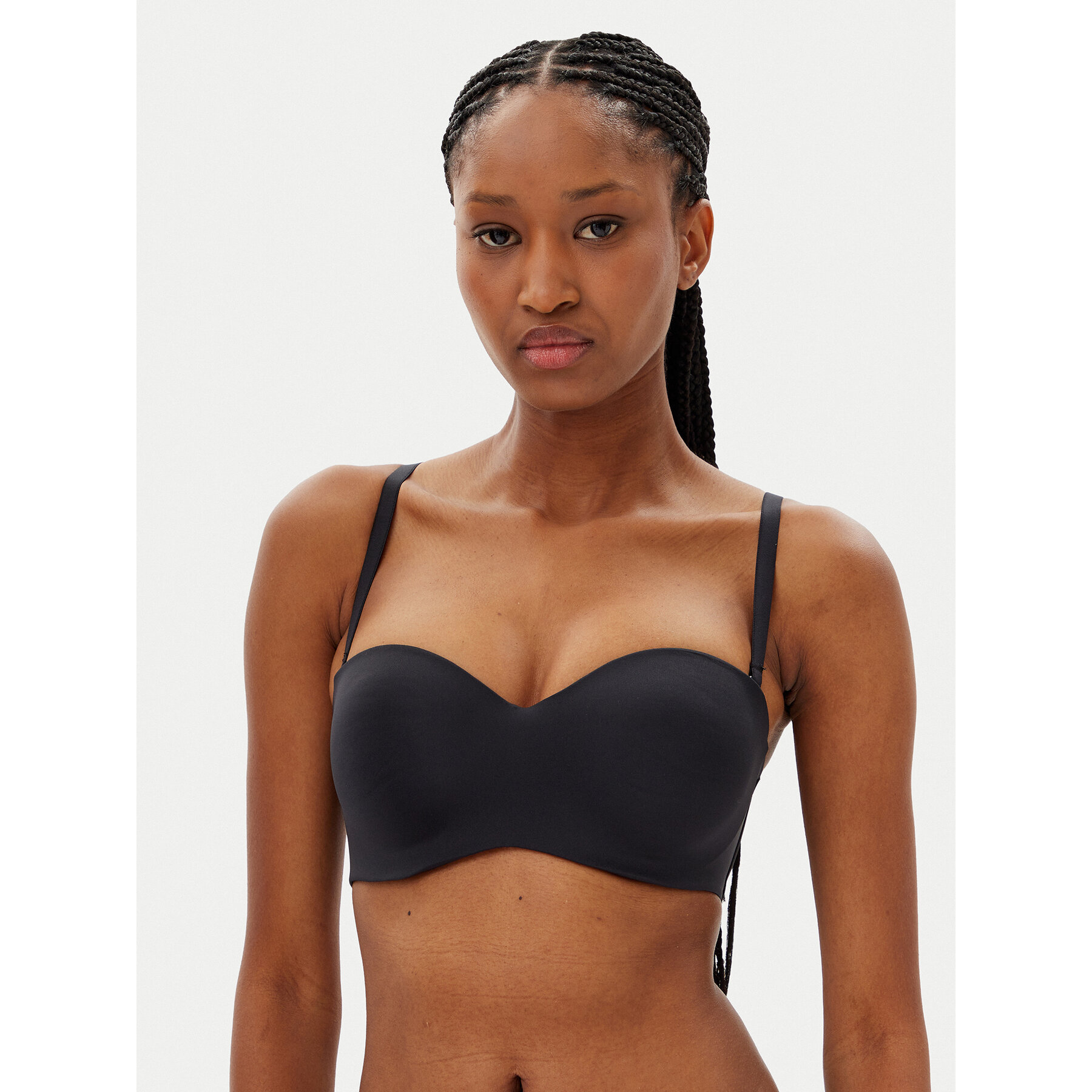 Hunkemöller Push up melltartó Smooth 206740 Fekete