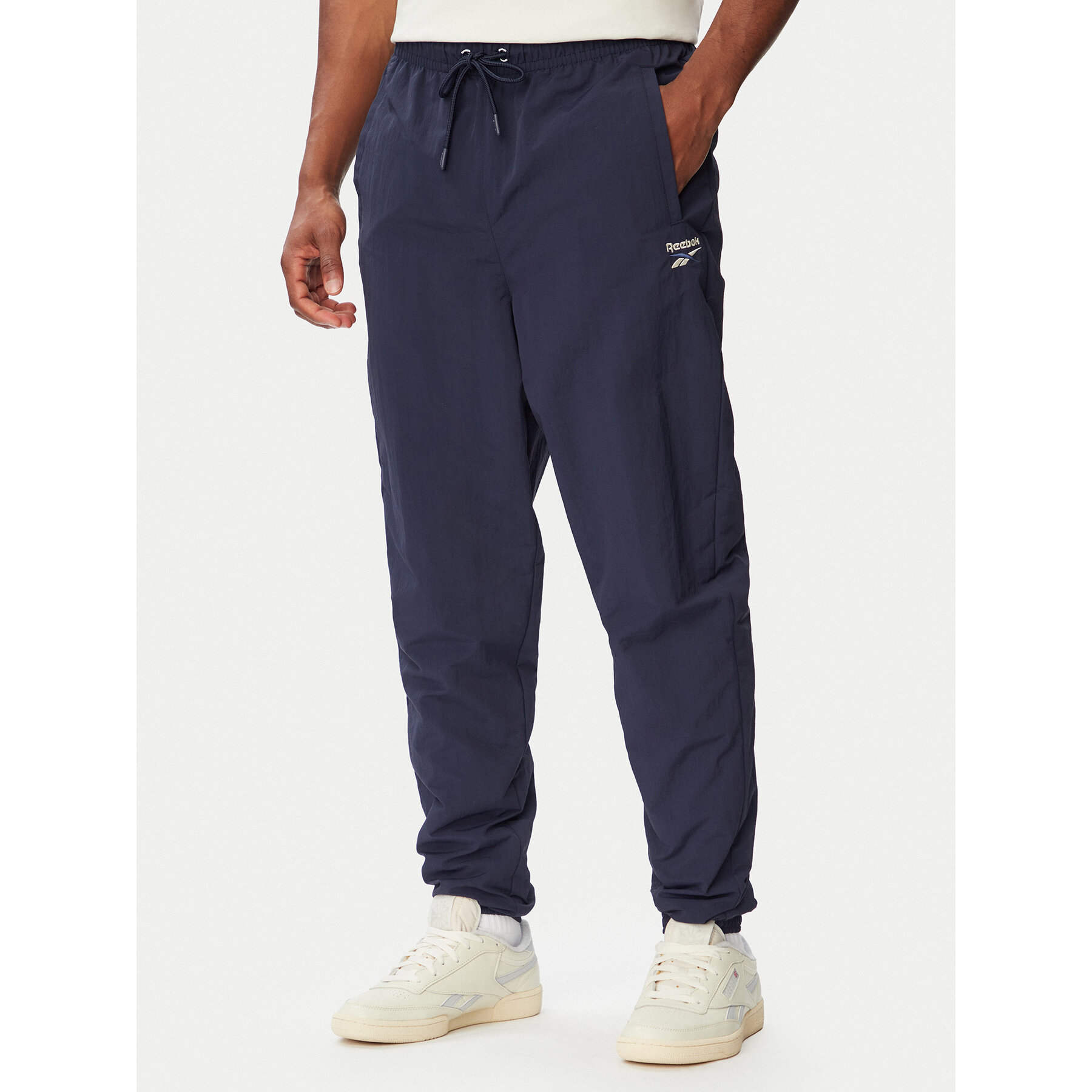Reebok Donji dio trenerke Mieszko RK25722CCM Tamnoplava Regular Fit